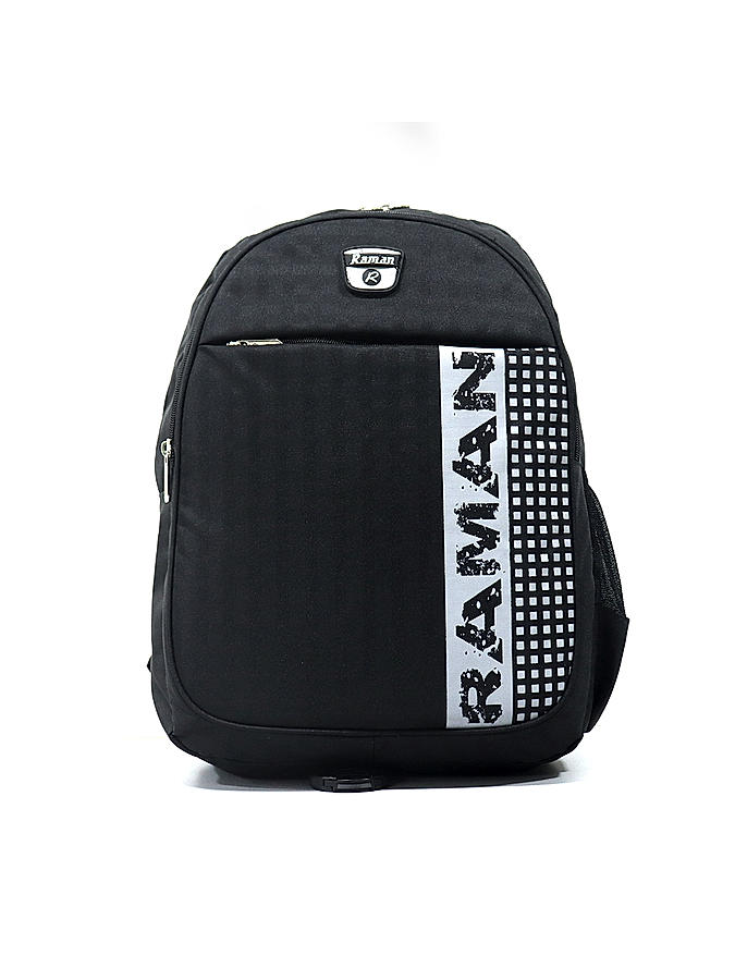 Raman Schooly 24L Black Casual Backpack