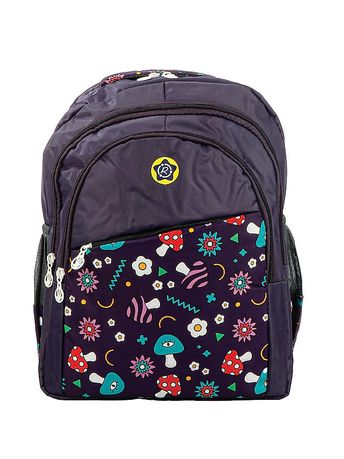 Raman Kido 25L Purple Kids School Backpack 