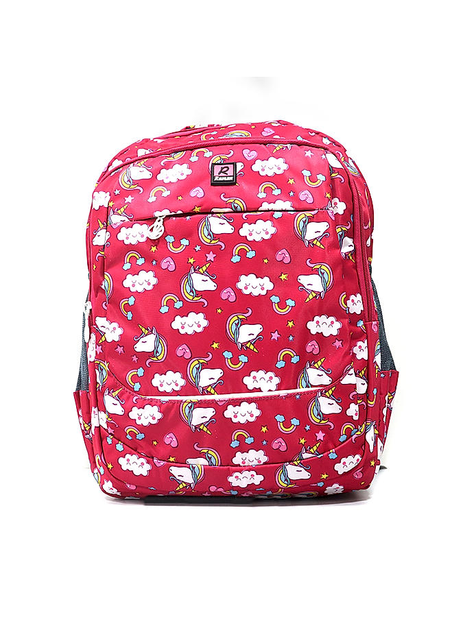 Raman Kido 25L Pink Kids School Backpack 