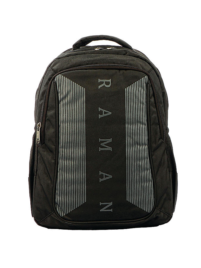 Raman Lappy 37L Black Laptop Backpack