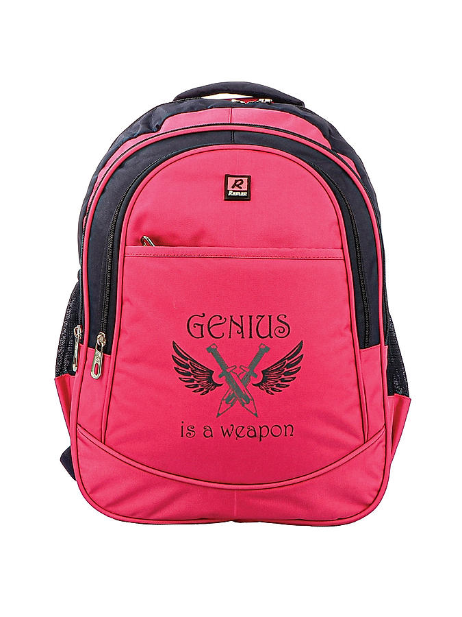 Raman Schooly 25L Pink School Backpack