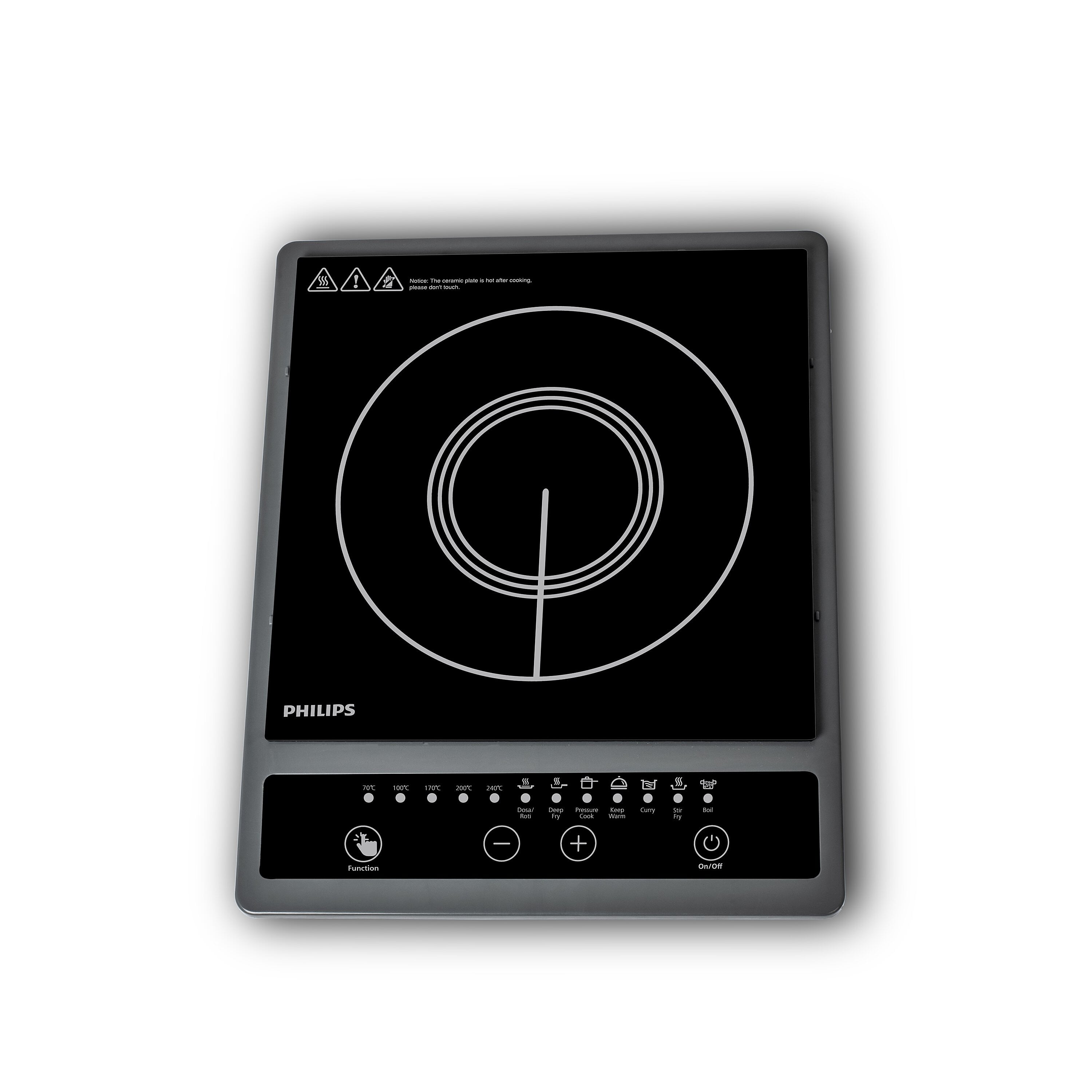 Buy Philips 1300W Induction Cooktop HD4934 00 Online at Philips E Shop 429419
