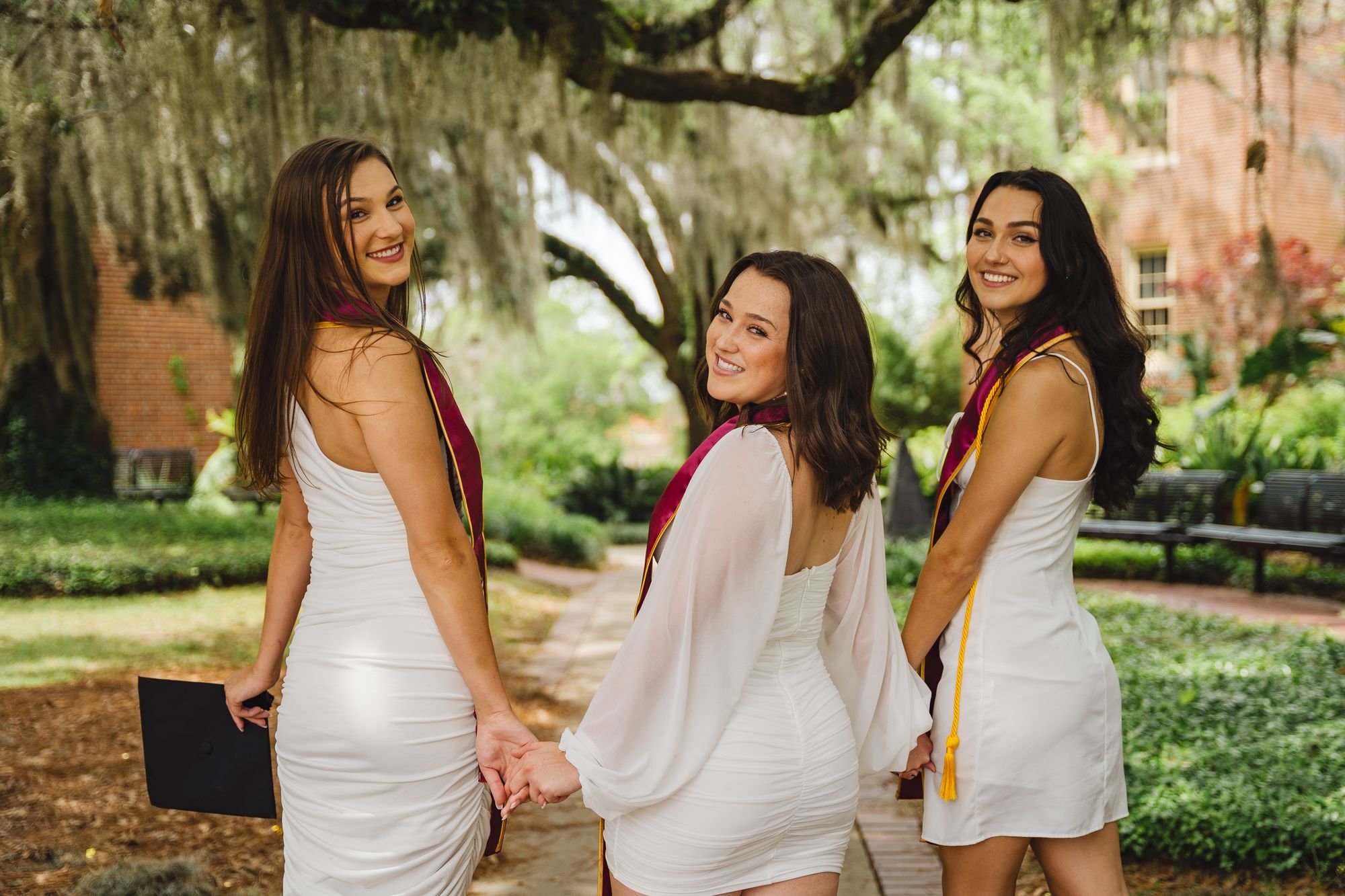 Group of three graduation photo