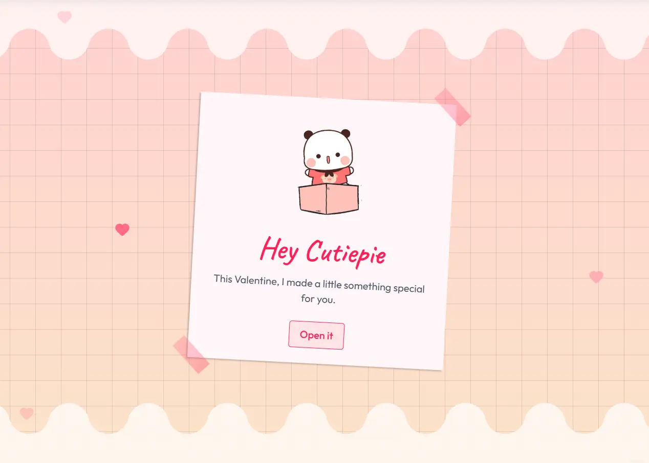 Valentine's Day Website