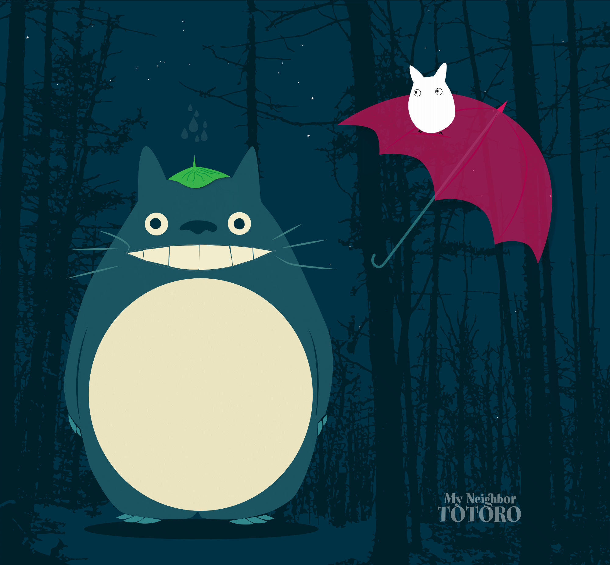 Totoro in the rain, My Neighbor Totoro