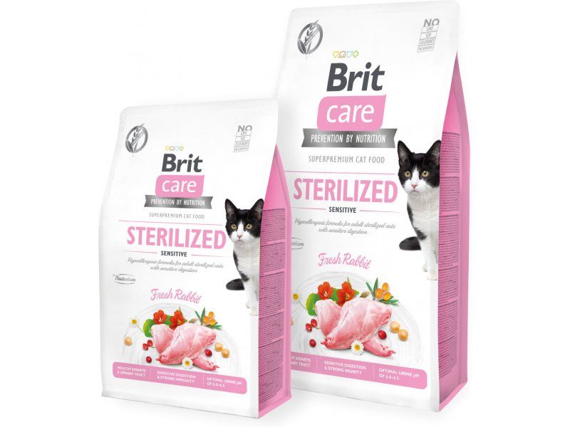 Brit Care Cat Grain-Free Sterilized Sensitive 2kg