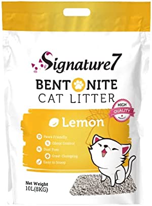 S7 Bentonite Cat Litter Lemon 10L