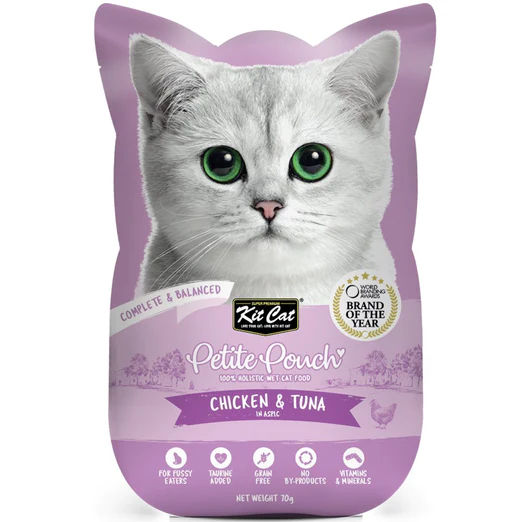 Kit Cat Petite Chicken & Tuna 70g