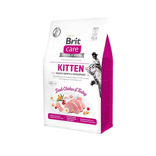 Brit Care Cat Grain-Free Kitten Healthy Growth & Development 400g