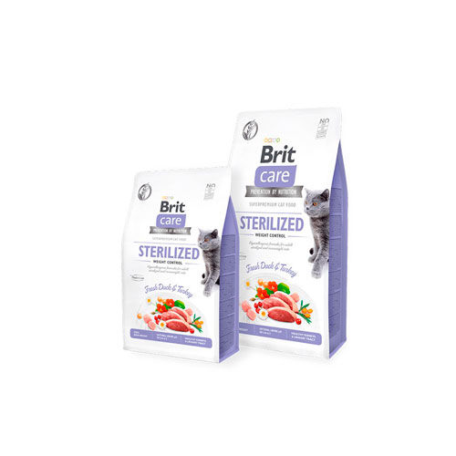 Brit Care Cat Grain-Free Sterilized Weight Control 2kg