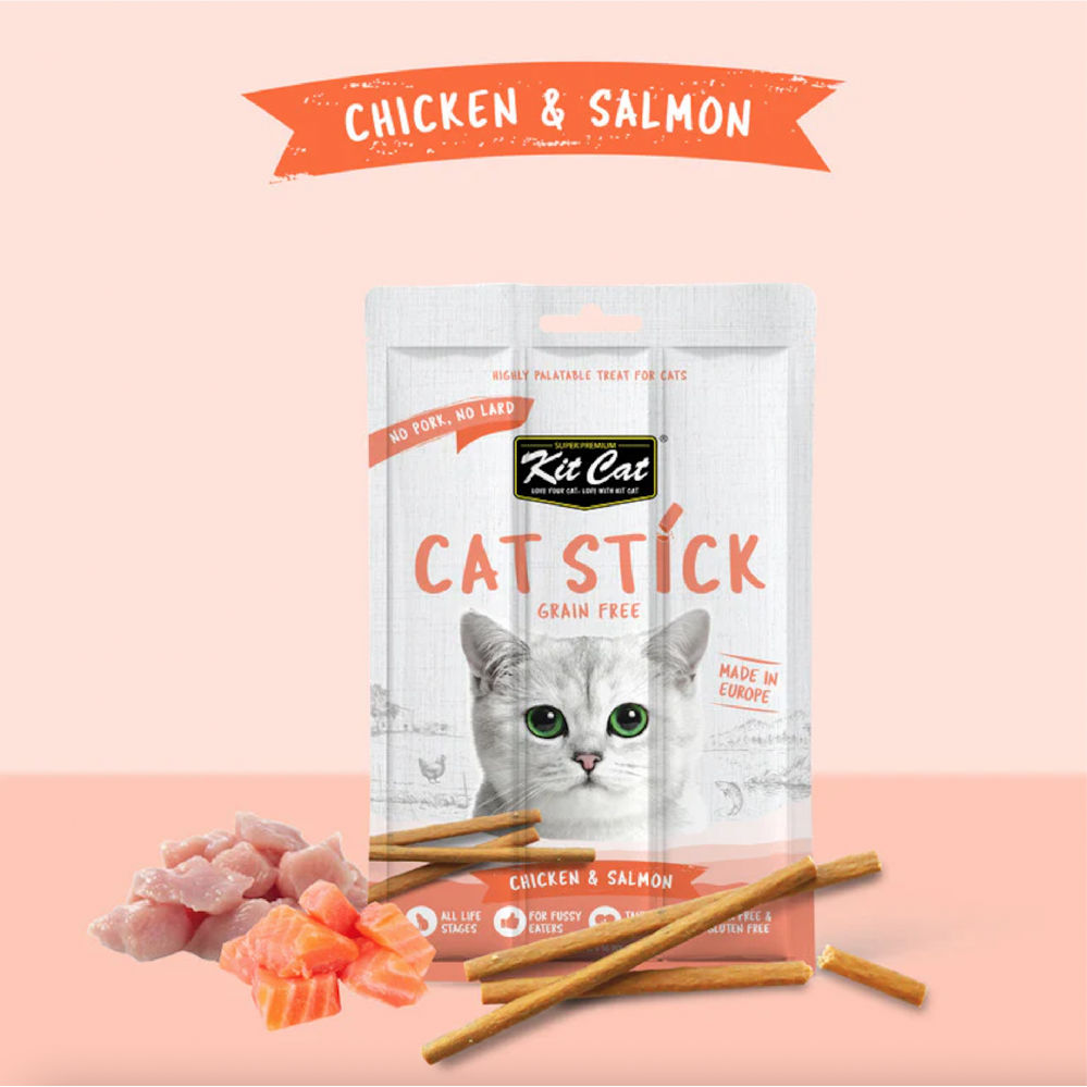 KitCat Cat Stick Chicken & Salmon