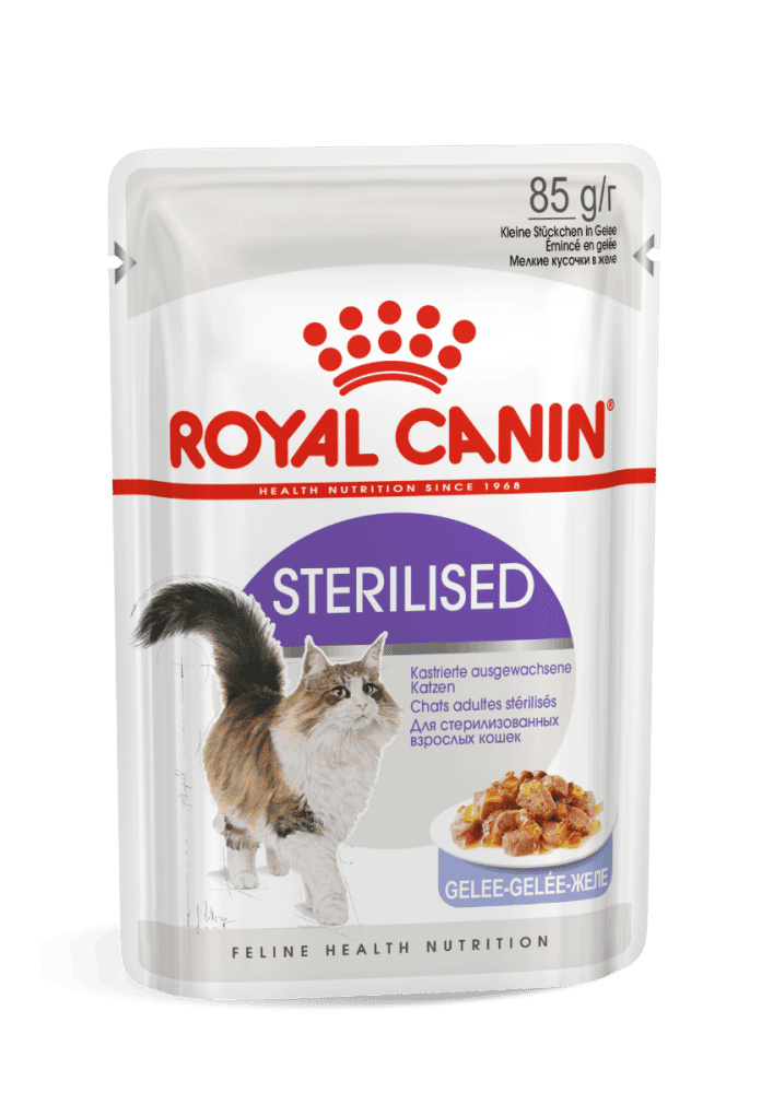 Royal canin sterilised Jelly soft food 85g