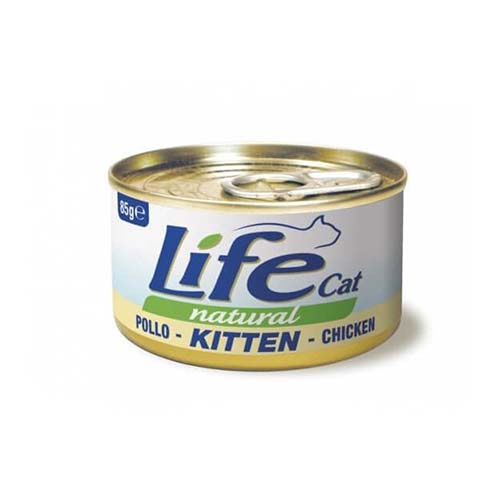 Lifecat Can Kitten-Chicken 85g