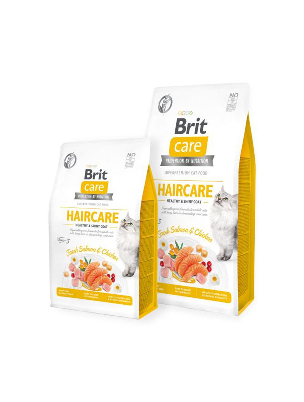 Brit Care Cat Grain-Free Haircare Healthy & Shiny Coat 400g