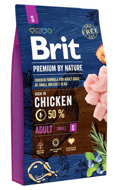 Brit Premium By Nature Adult S 8kg