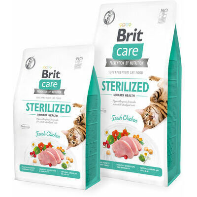 Brit Care Cat Grain-Free Sterilized Urinary Health 2kg