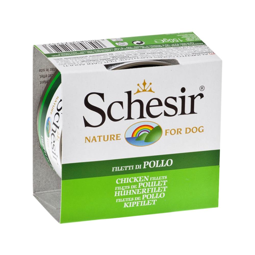 Schesir Dog Tuna Chicken Fillet With Aloe 150g