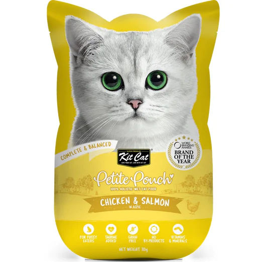 Kit Cat Petite Pouch Kitten Chicken 70g