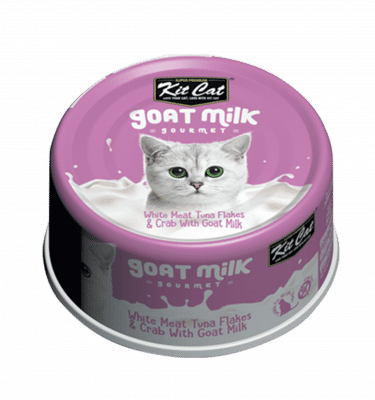 Kit Cat White Meat Tuna Crab With Goat Milk 70g