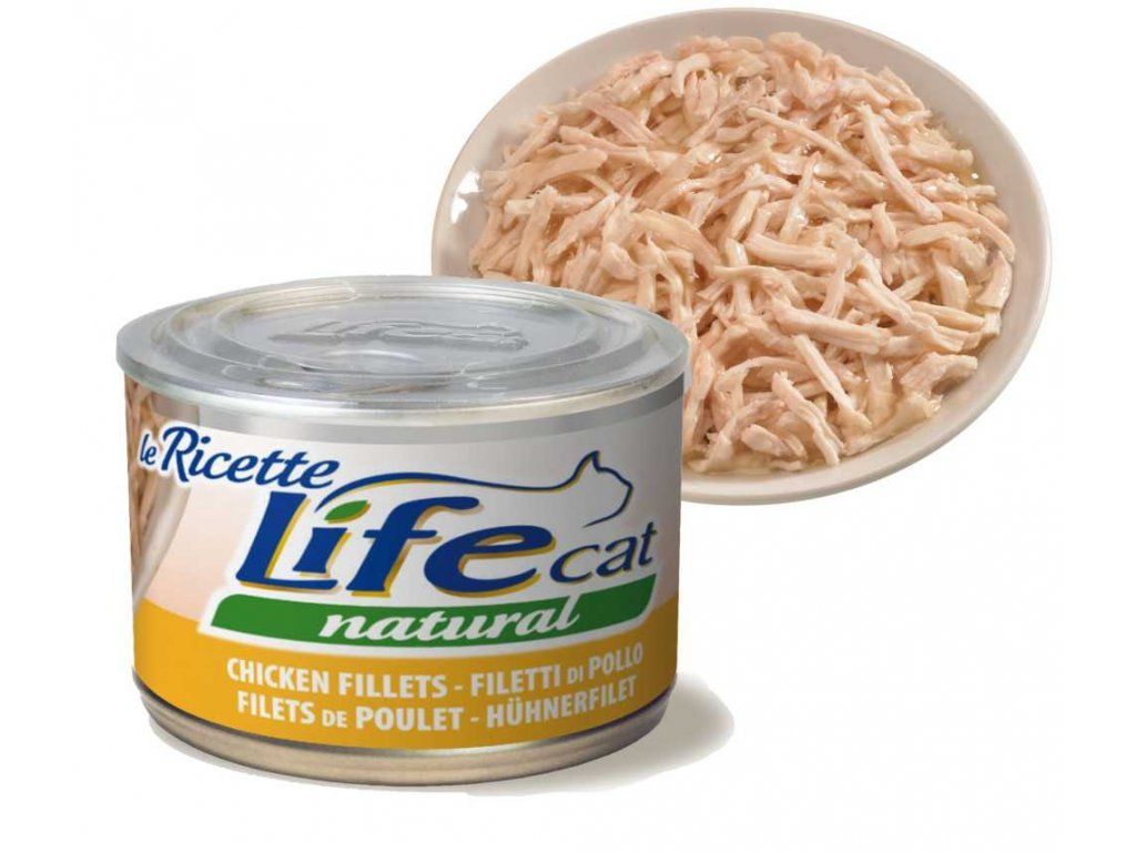 Lifecat Can Chicken Fillets 150g