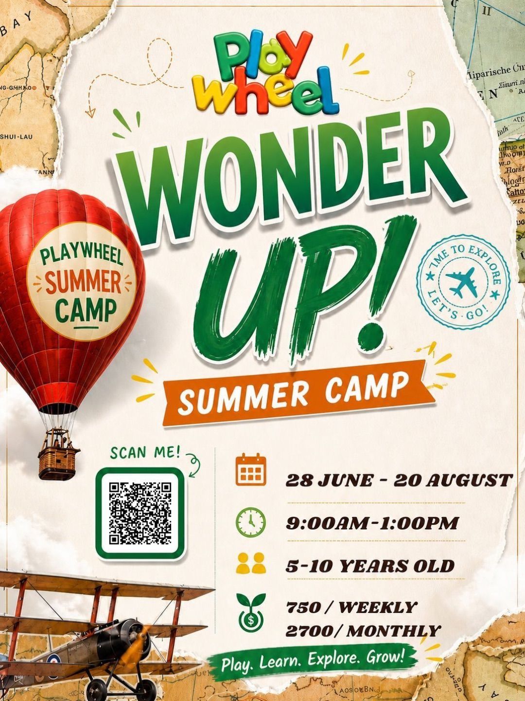 المخيم الصيفي Wonder Up