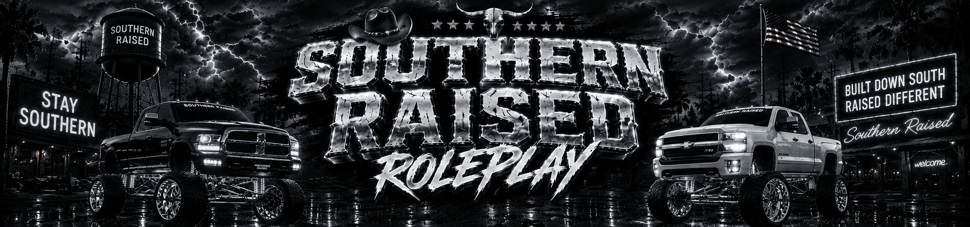 🔥 Southern Raised RP | Serious Economy | Custom Cars & Tuning | Female-Friendly 🛠️