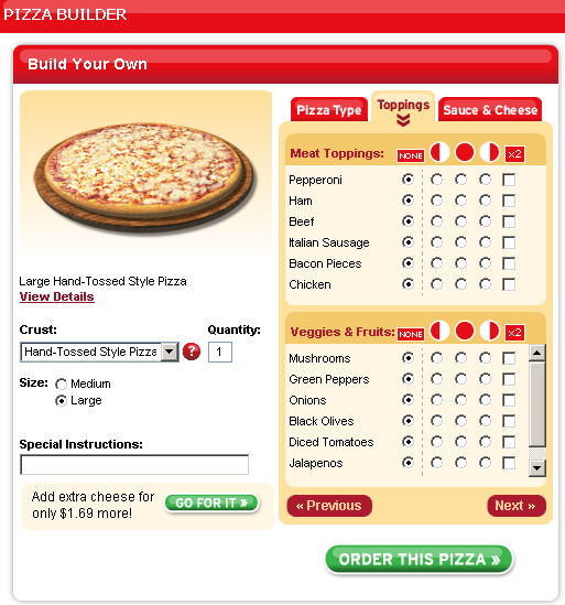 Order Pizza Hut (2056 E Baseline Rd) Menu Delivery【Menu