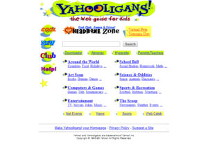 Websites for Kids on the Early Web - The History of the Web