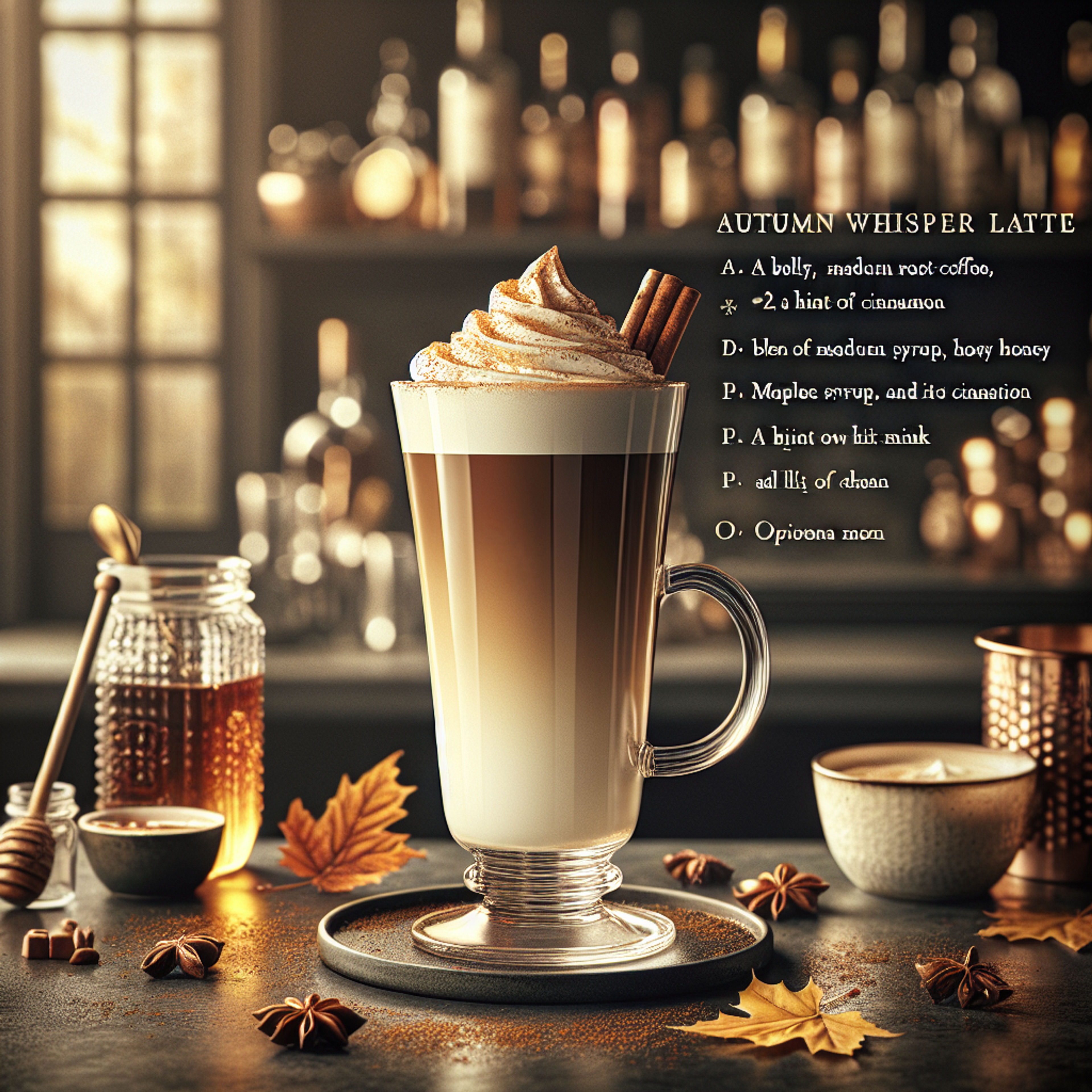 Autumn Whisper Latte