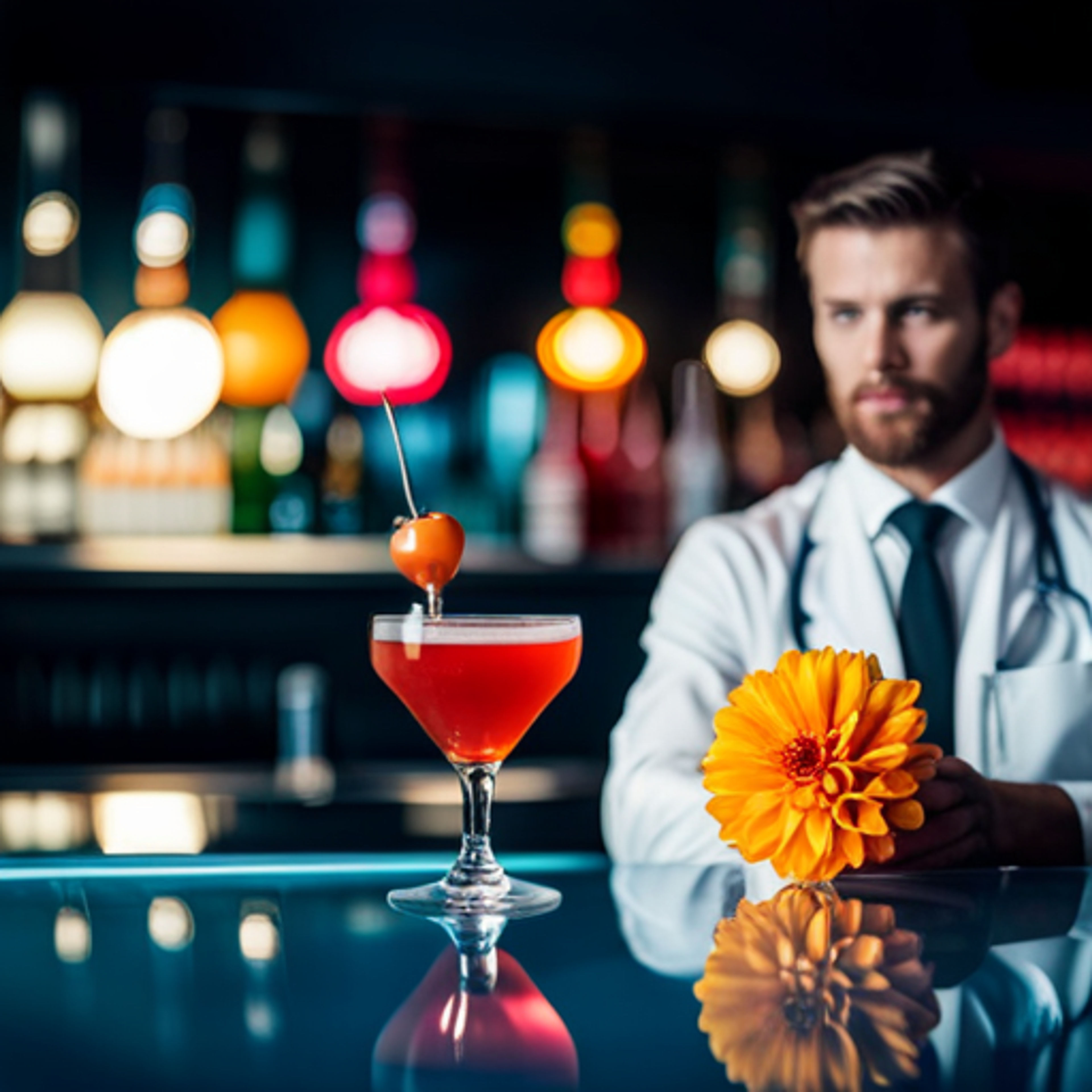 Bearded Groom's Toast