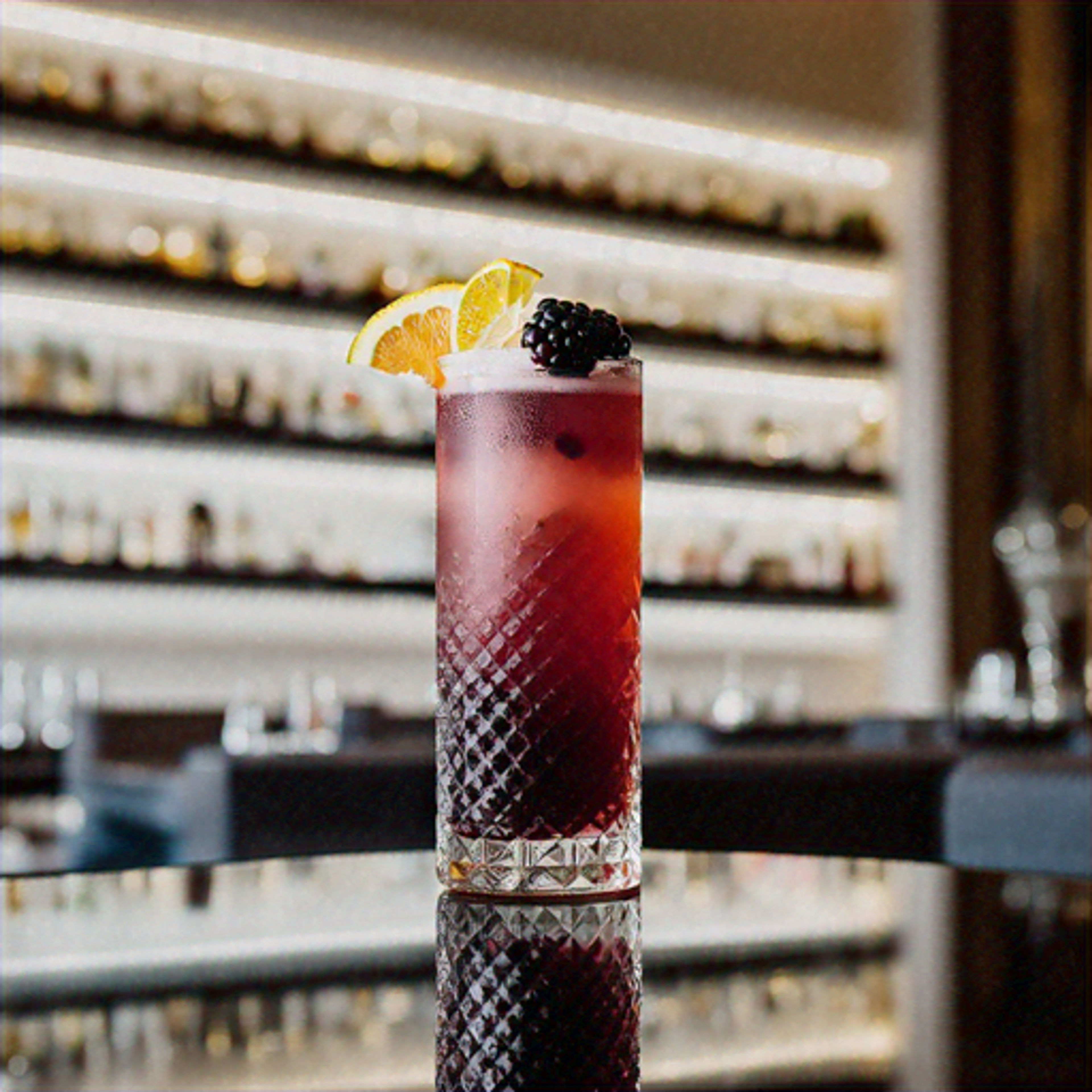 Blackberry Citrus Fizz