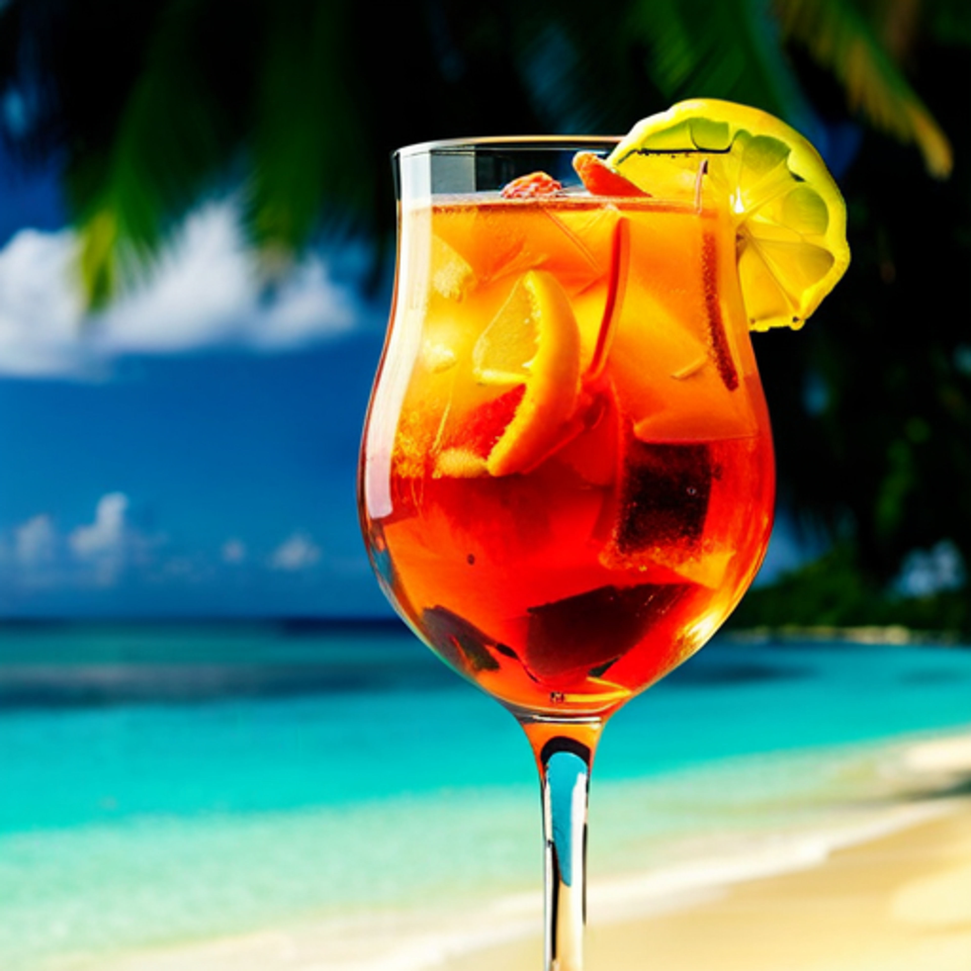 Caribbean Sunset Spritz