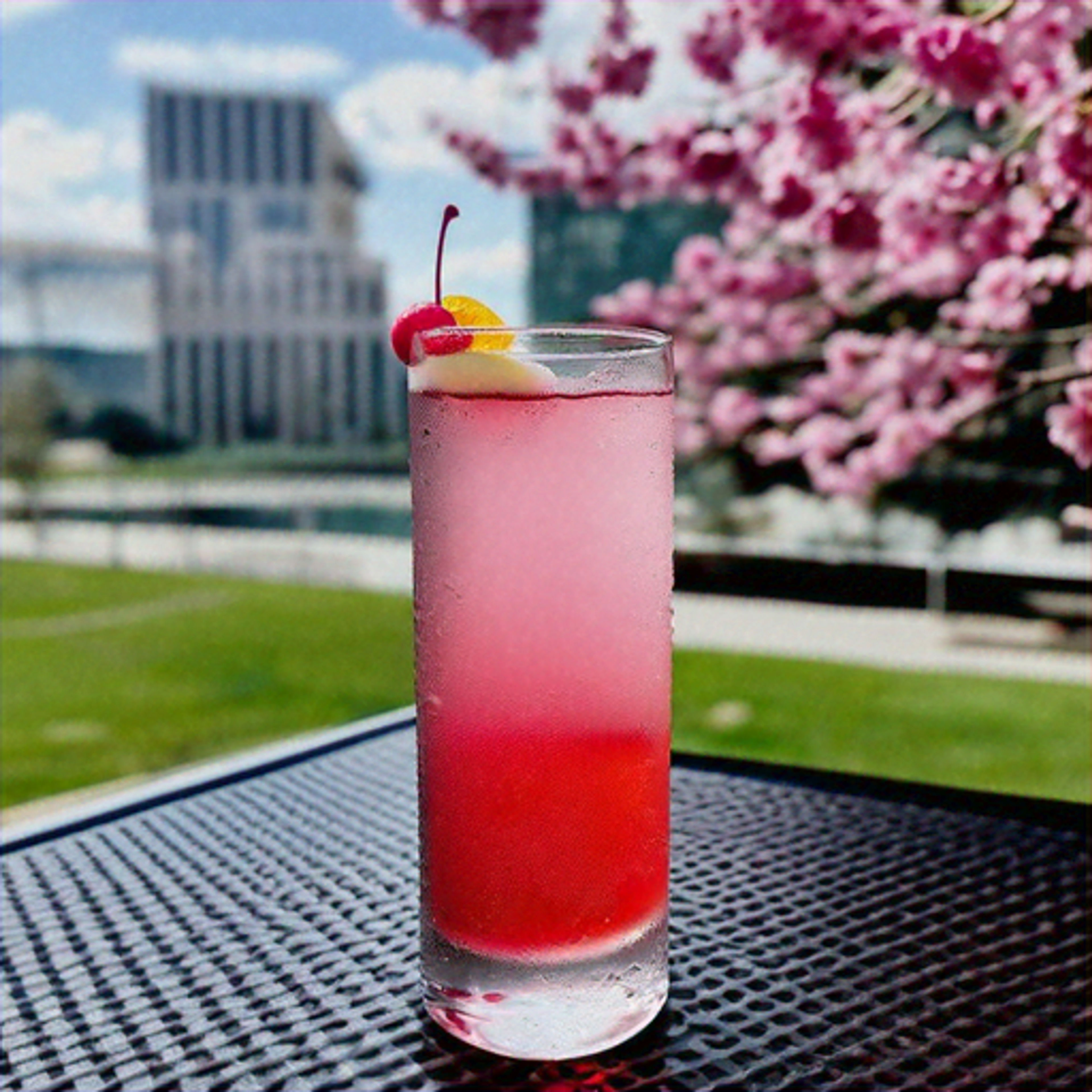 Cherry Blossom Fizz