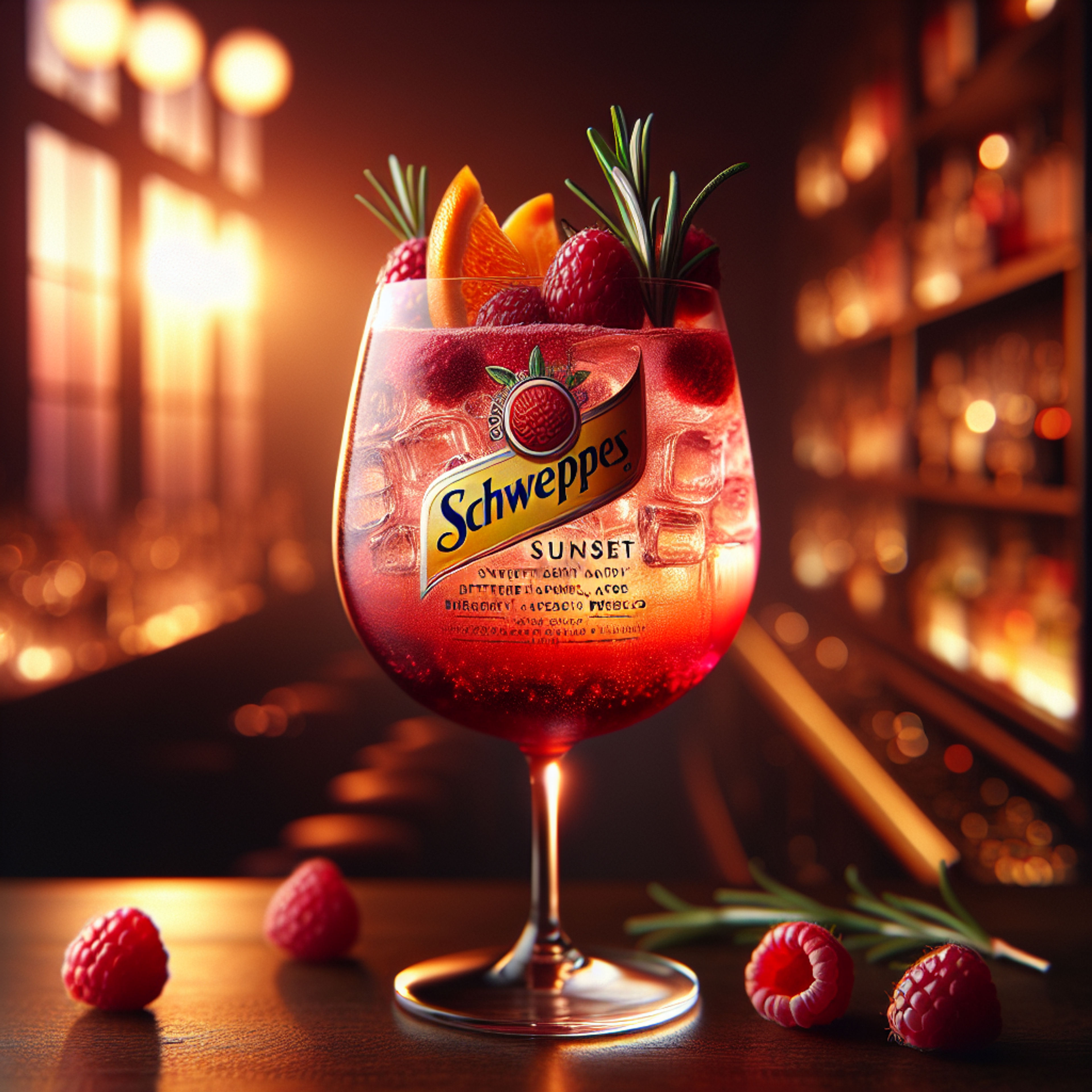 Crimson Sunset Spritz