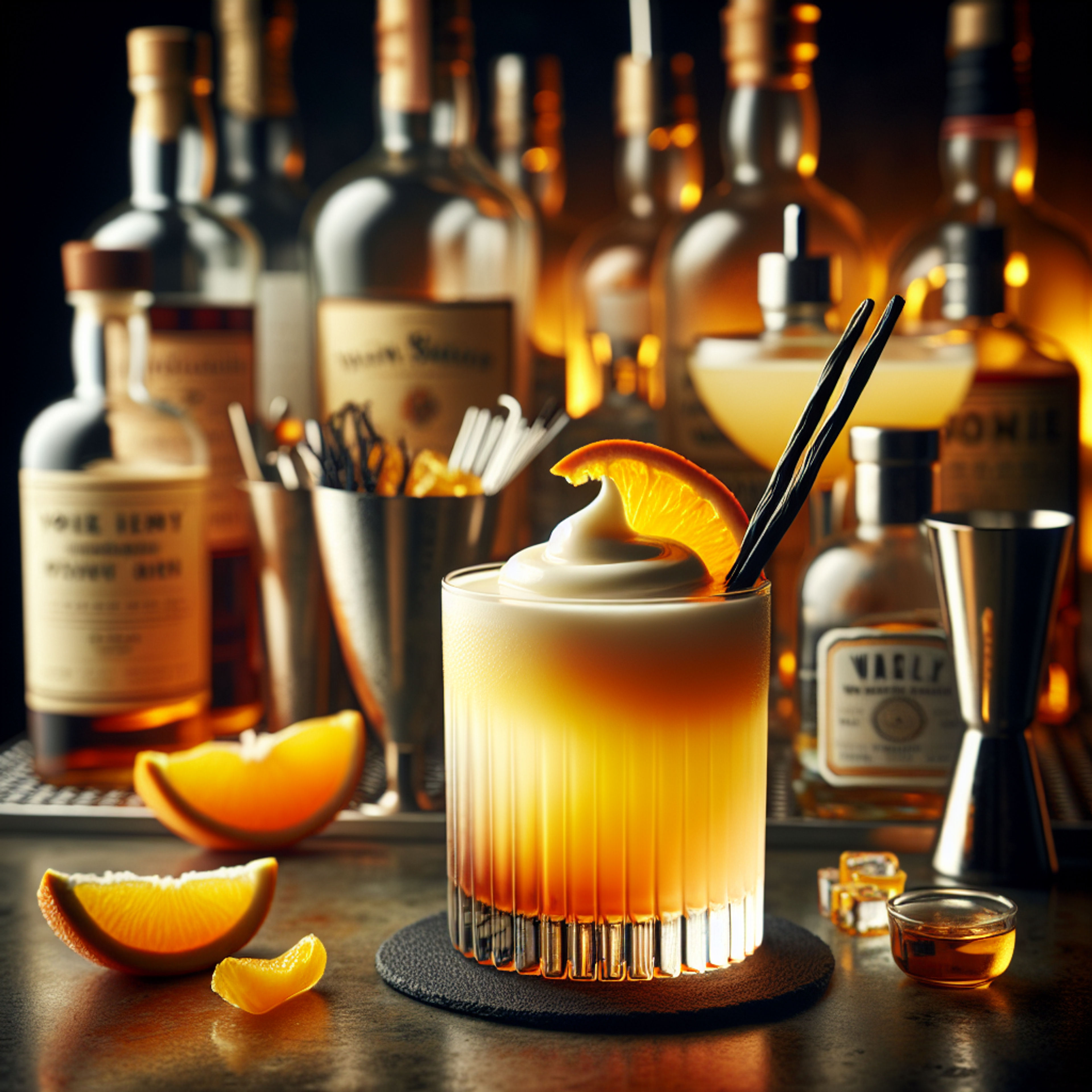 Dreamsicle Whisky Fizz