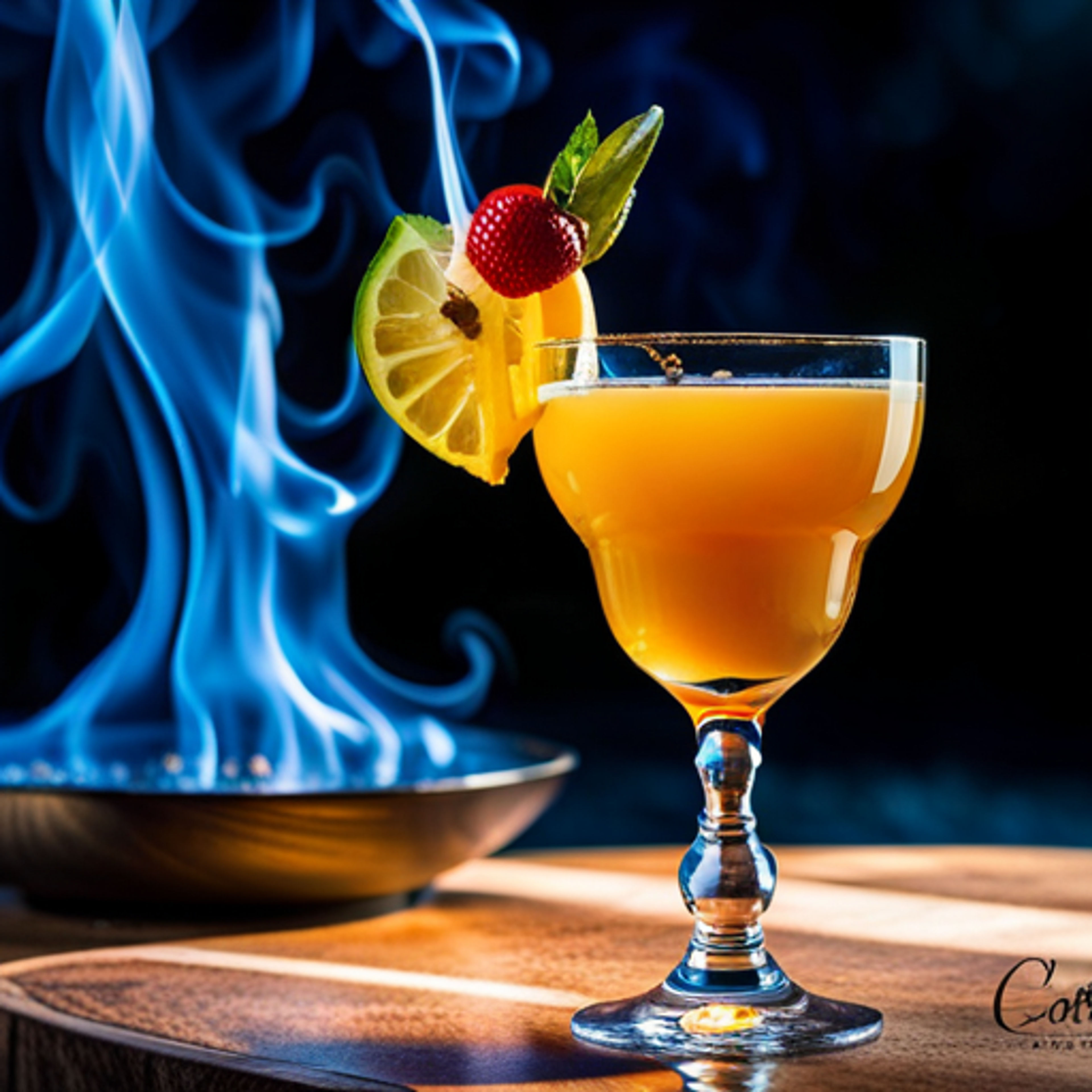 Flaming Chartreuse Earl