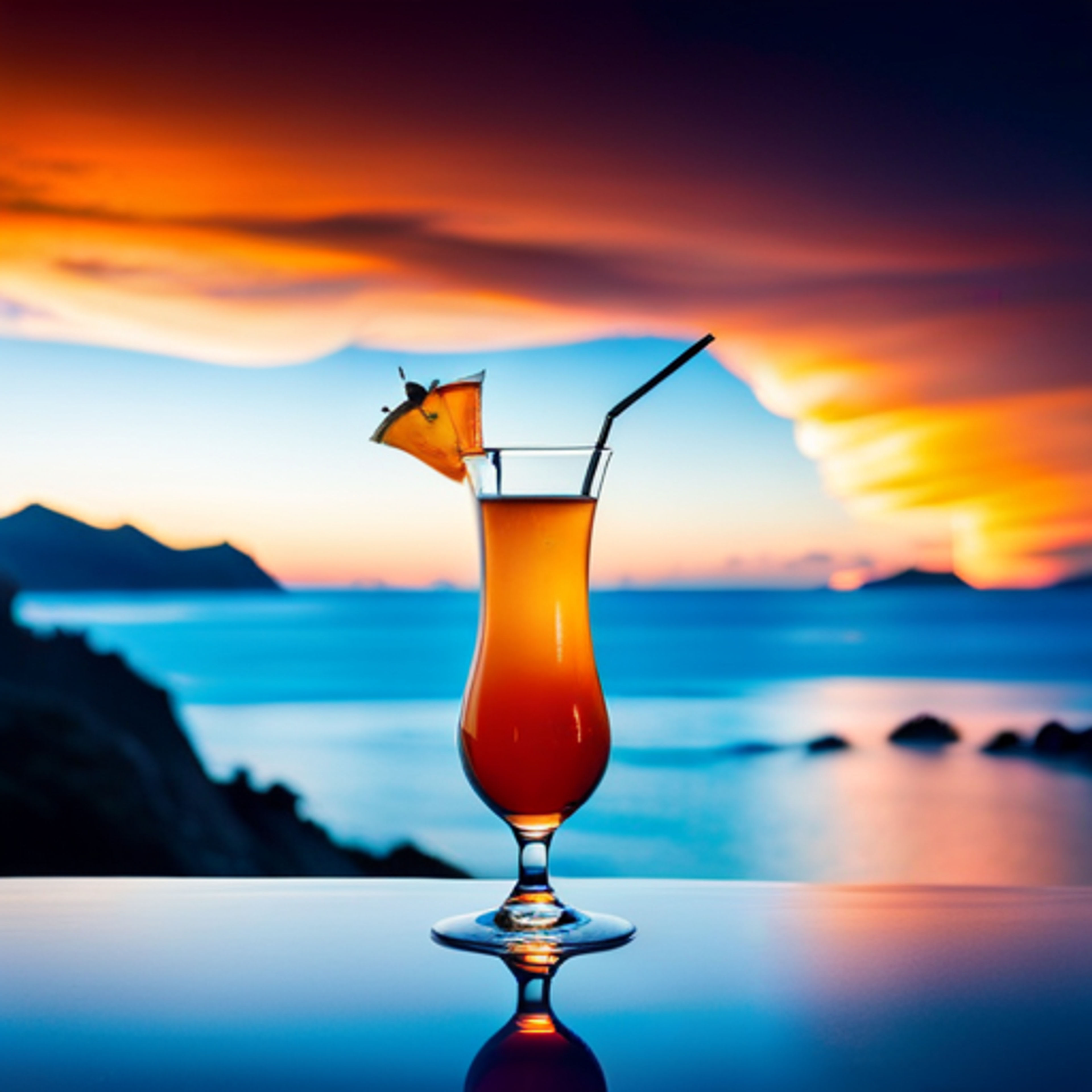 Golden Sunset Spritz