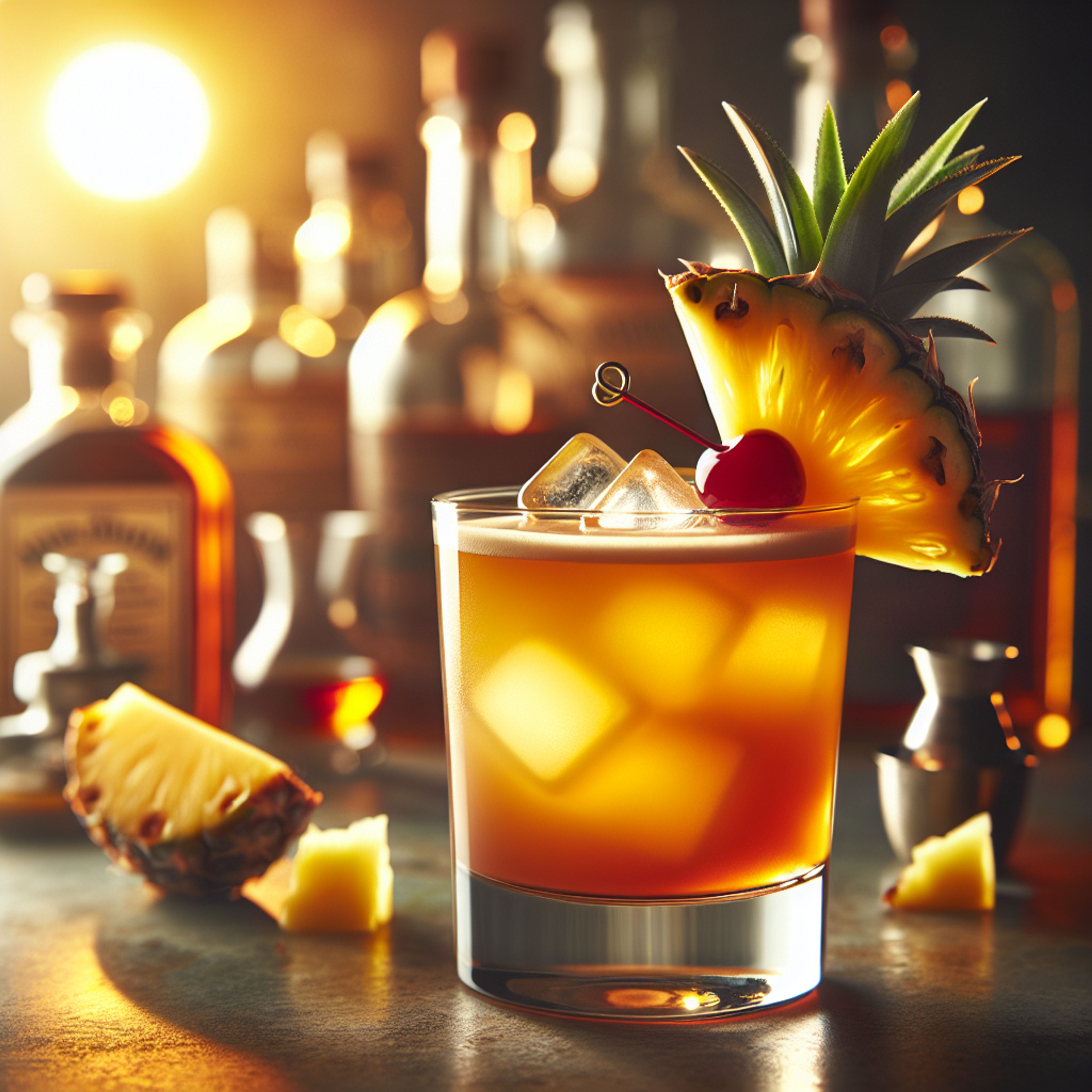 Golden Sunset Whiskey