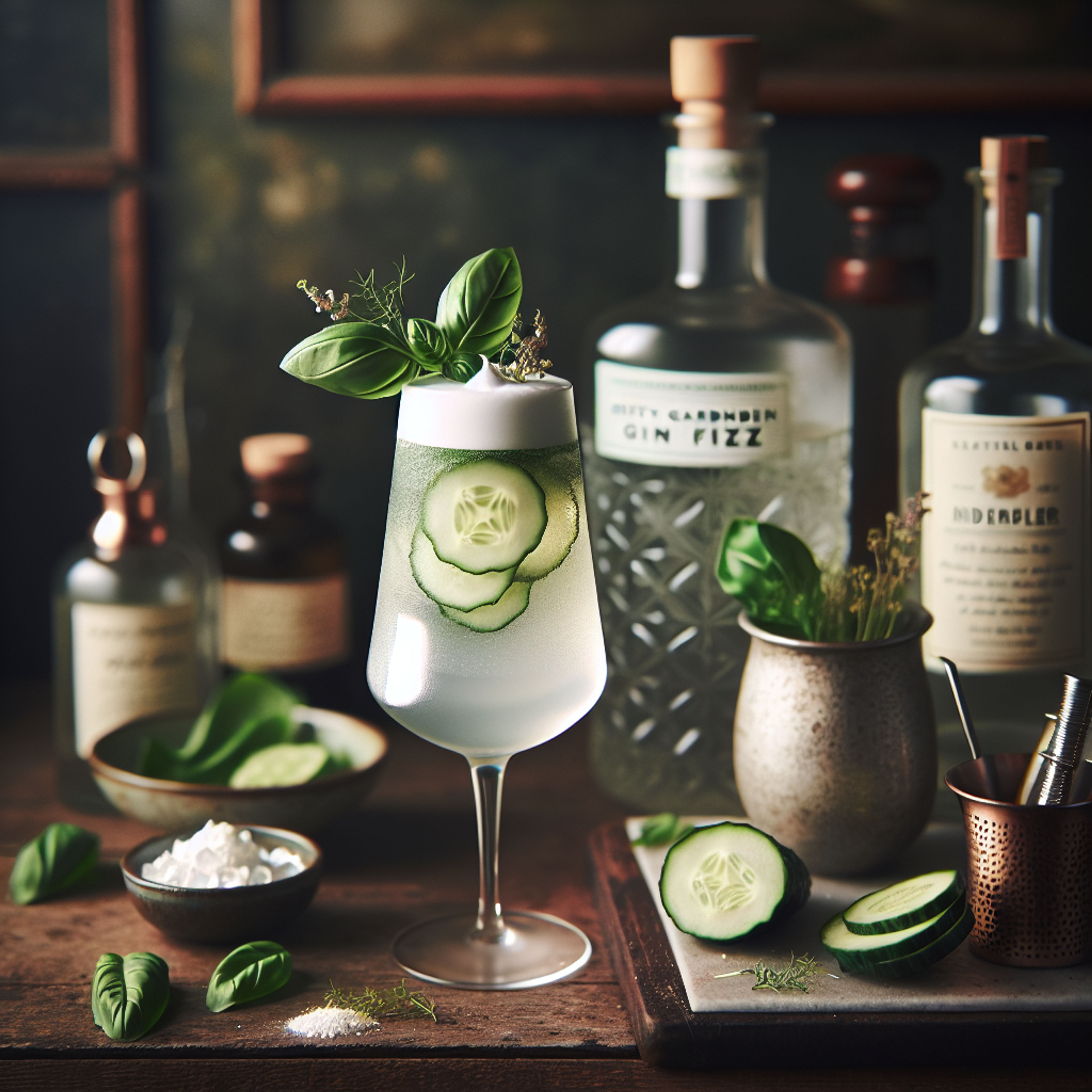 Misty Garden Gin Fizz