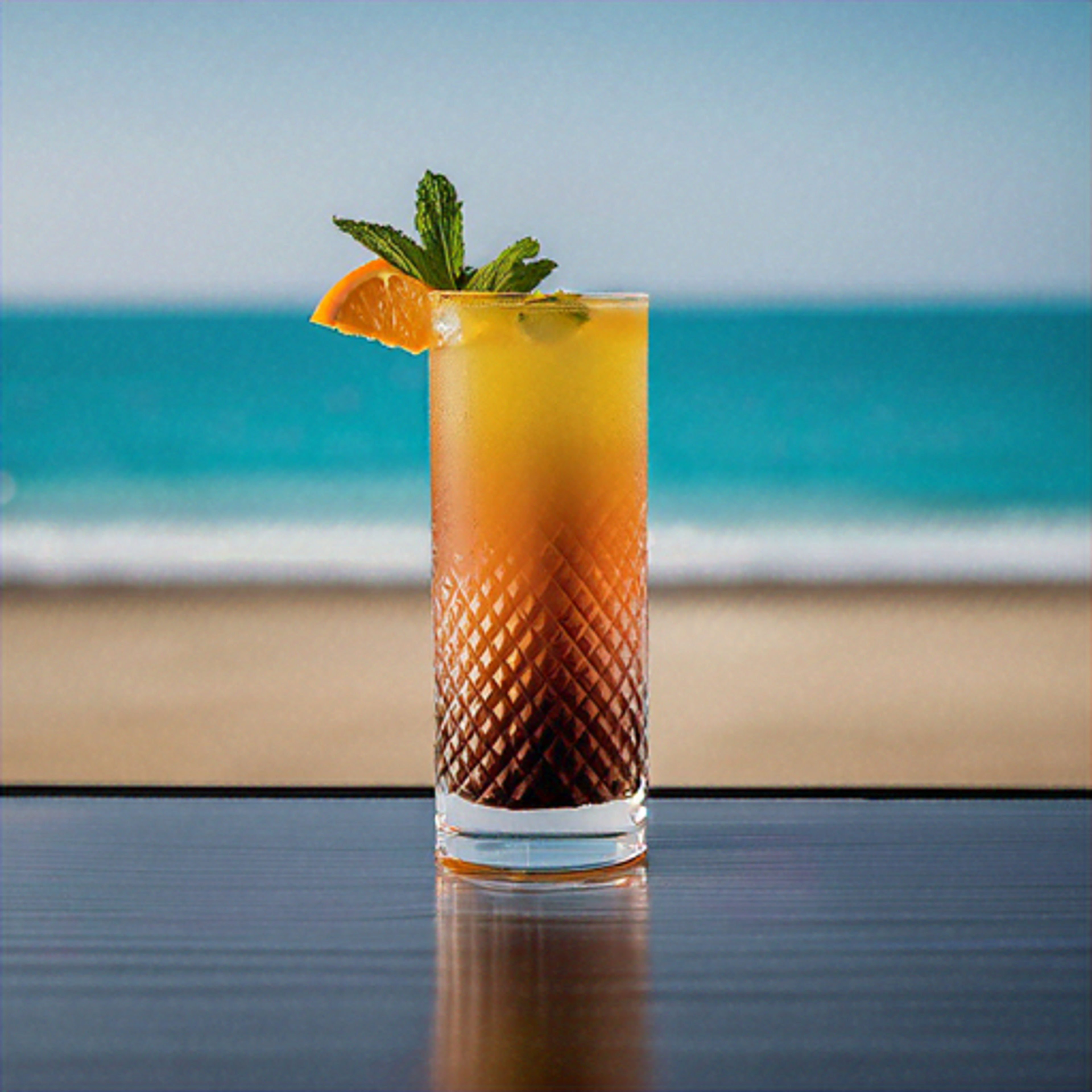 Orange Mint Choco Gin Bliss