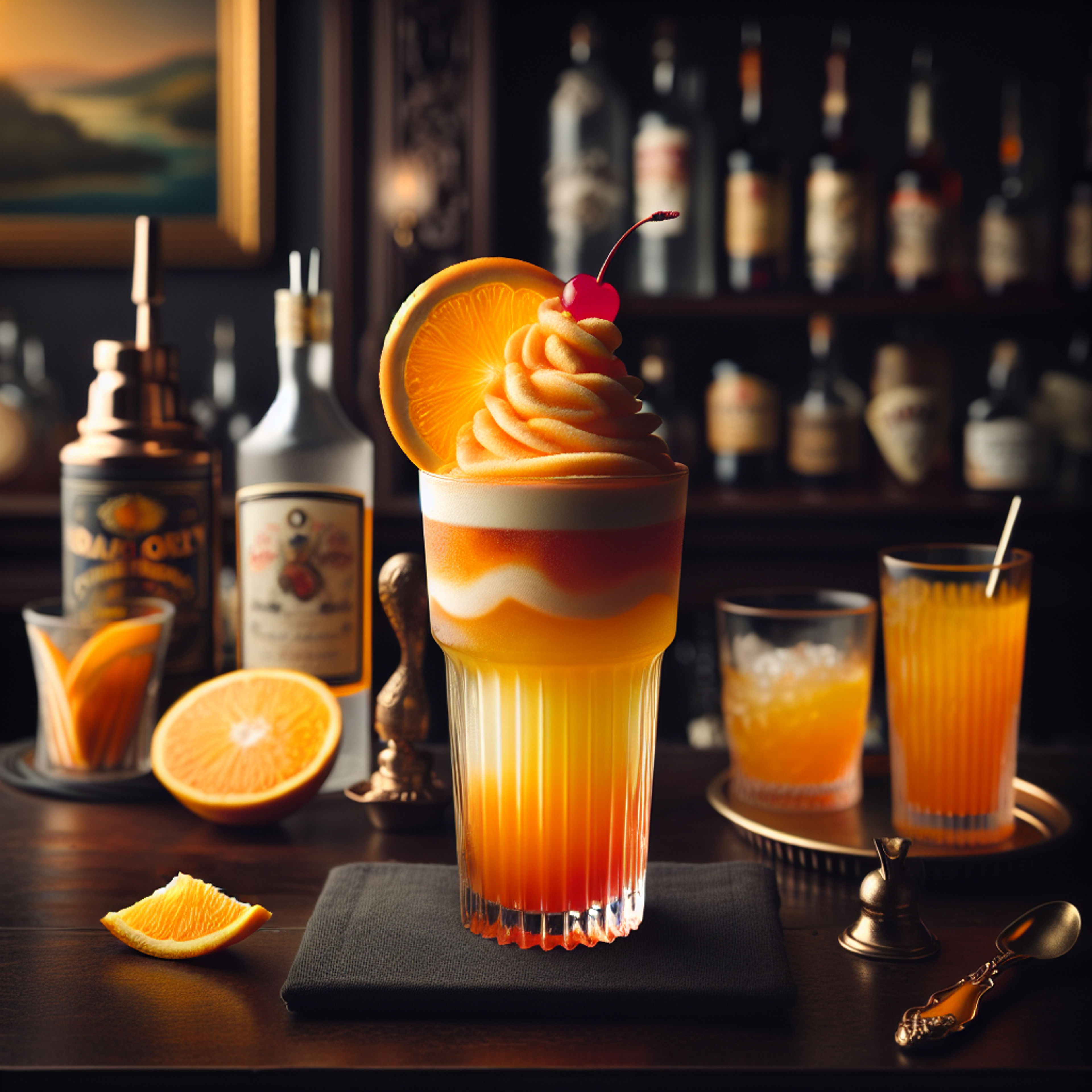 Orange Sherbet Fizz