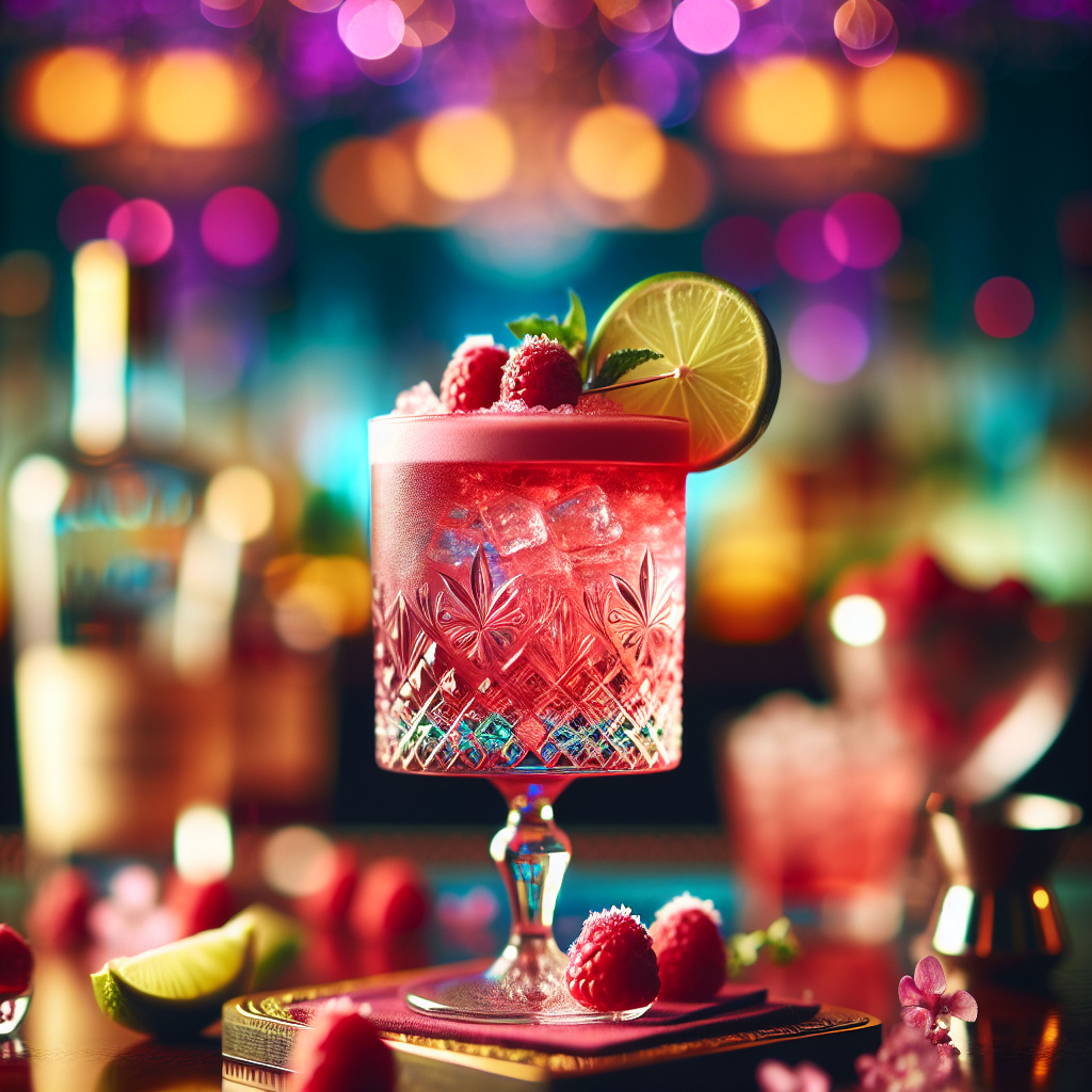 Summer Whisper Raspberry Cocktail