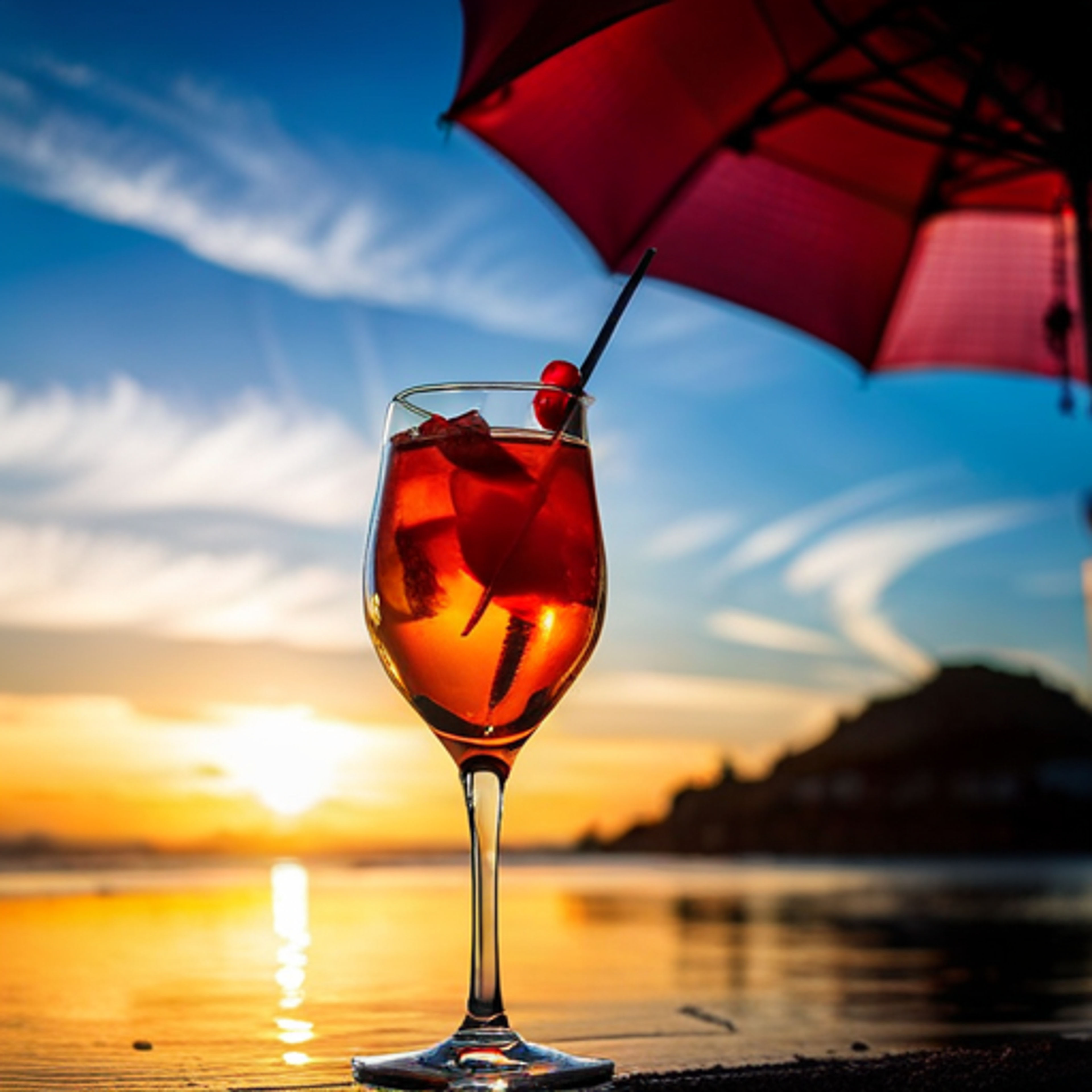 Sunset Serenity Spritz