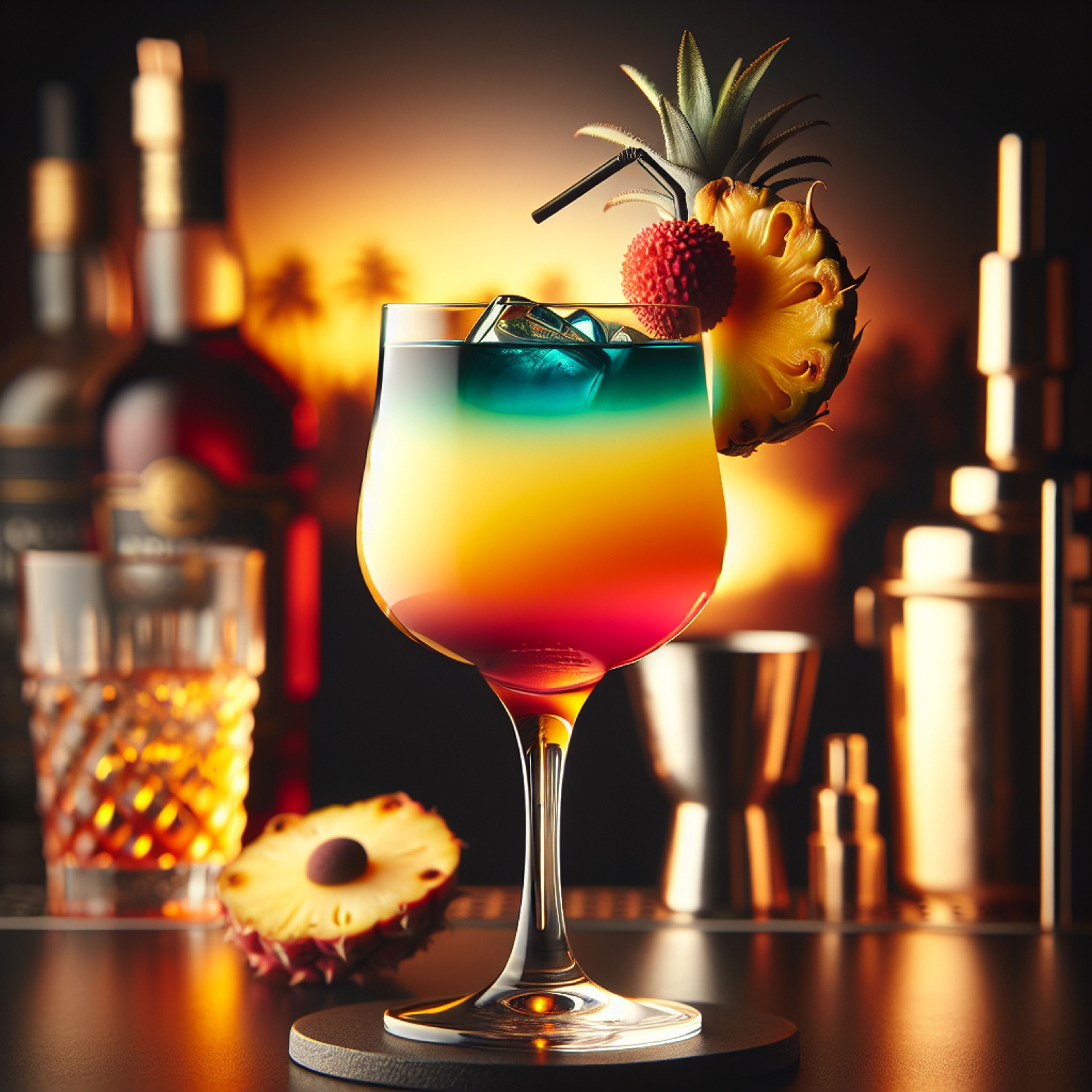 Tropical Lychee Sunset