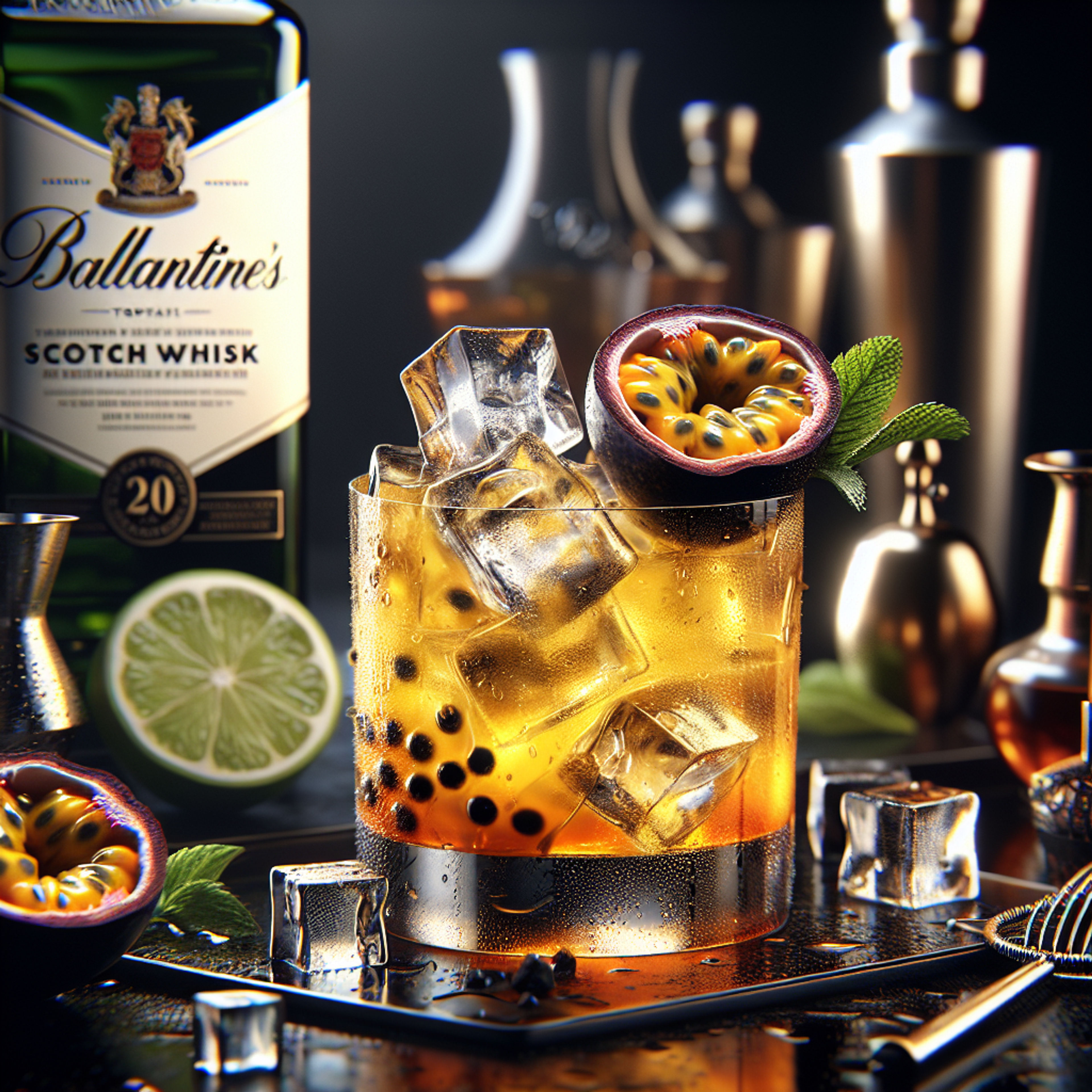 Scotch Whisky & Tonic Water Cocktail Recipe - Ballantine's US