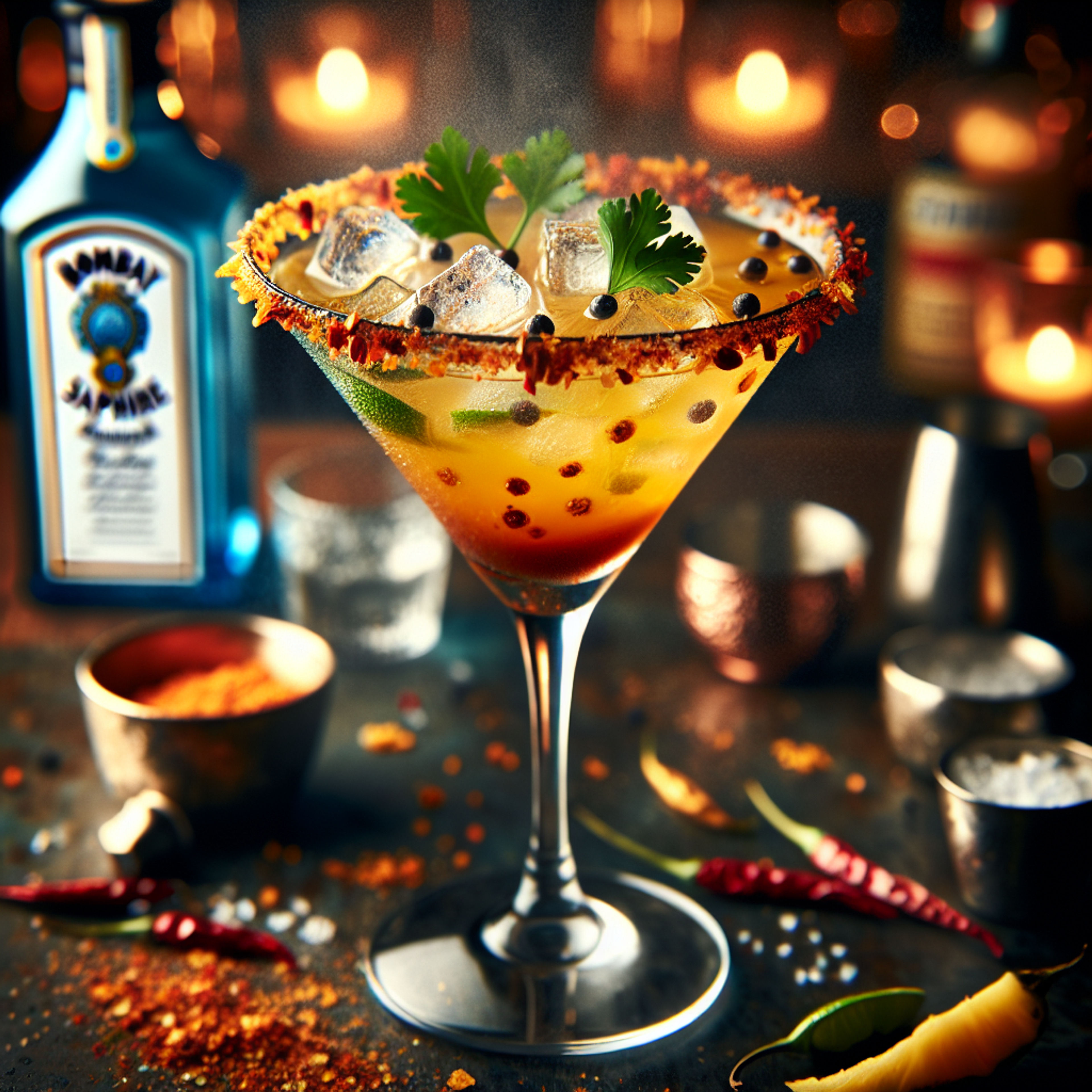 Tropical Spice Martini