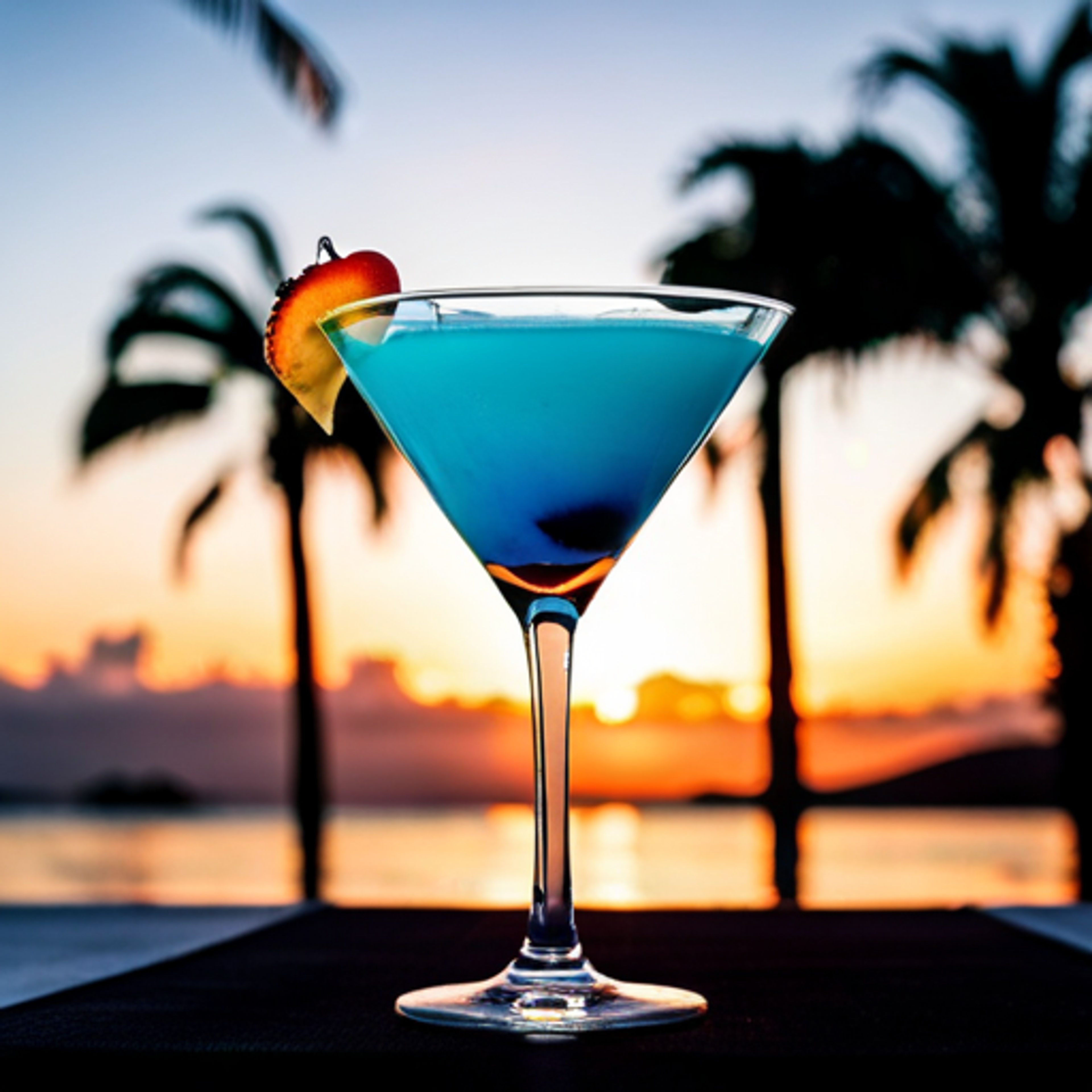 Tropical Velvet Martini