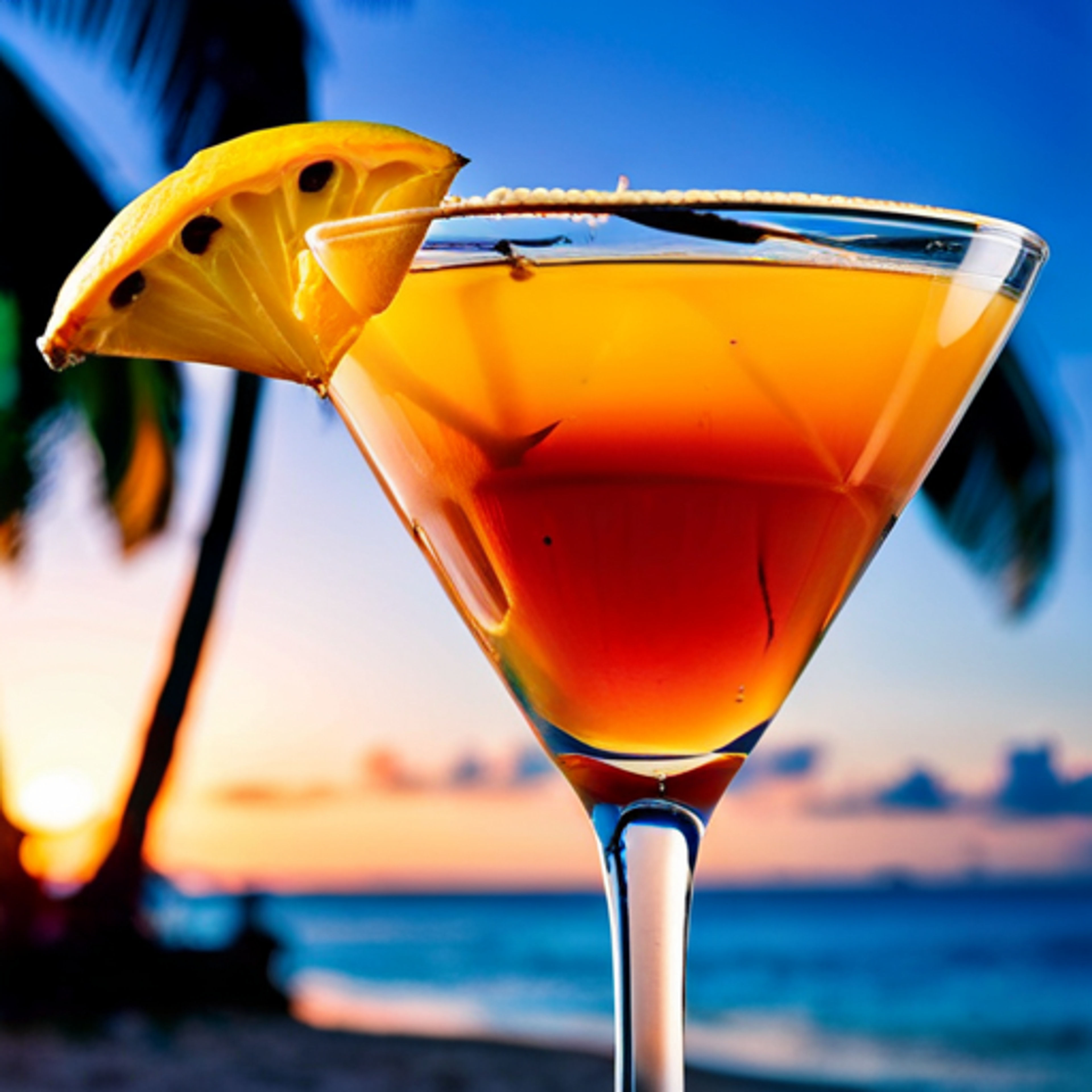 Tropical Whisper Martini