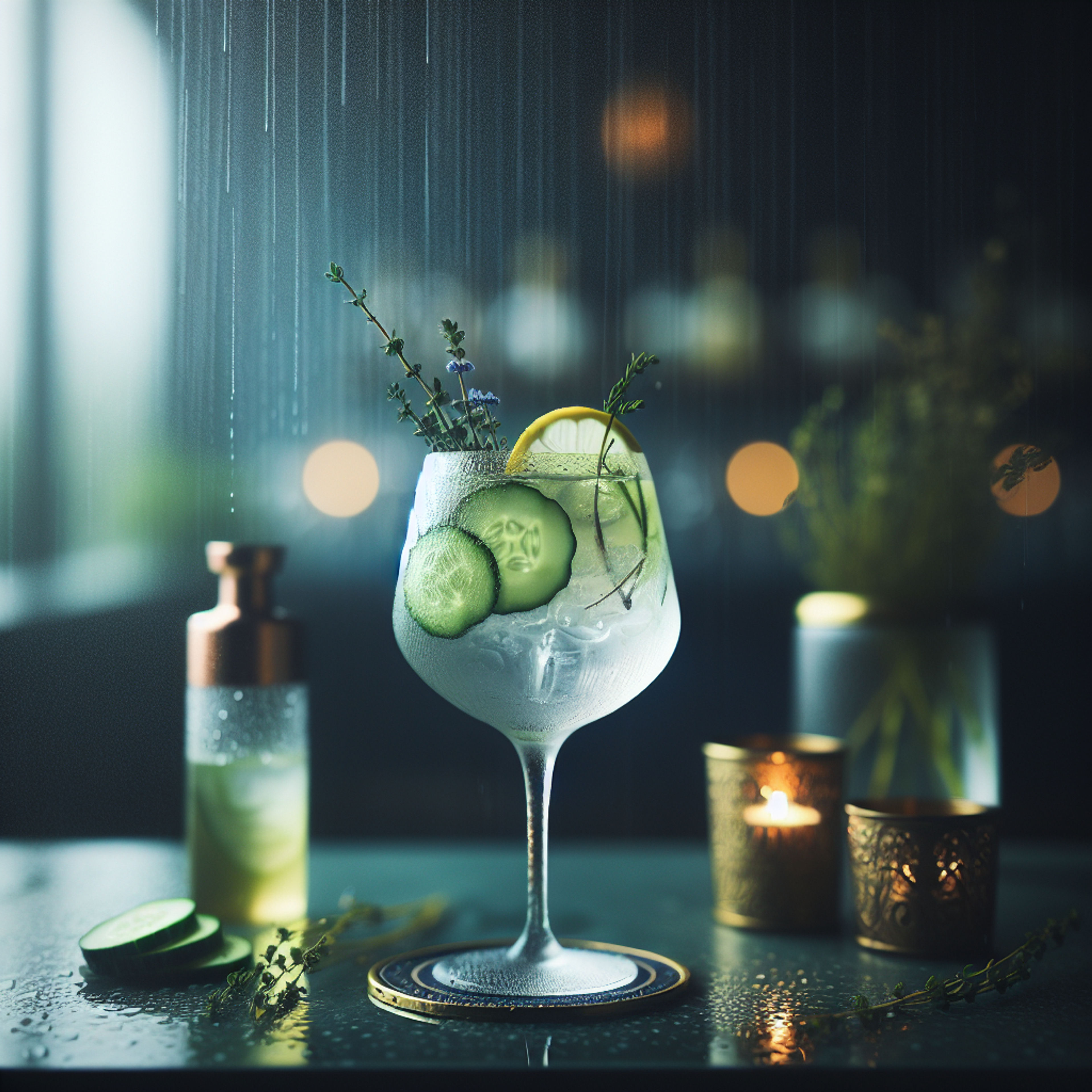 Un cocktail Sous la pluie