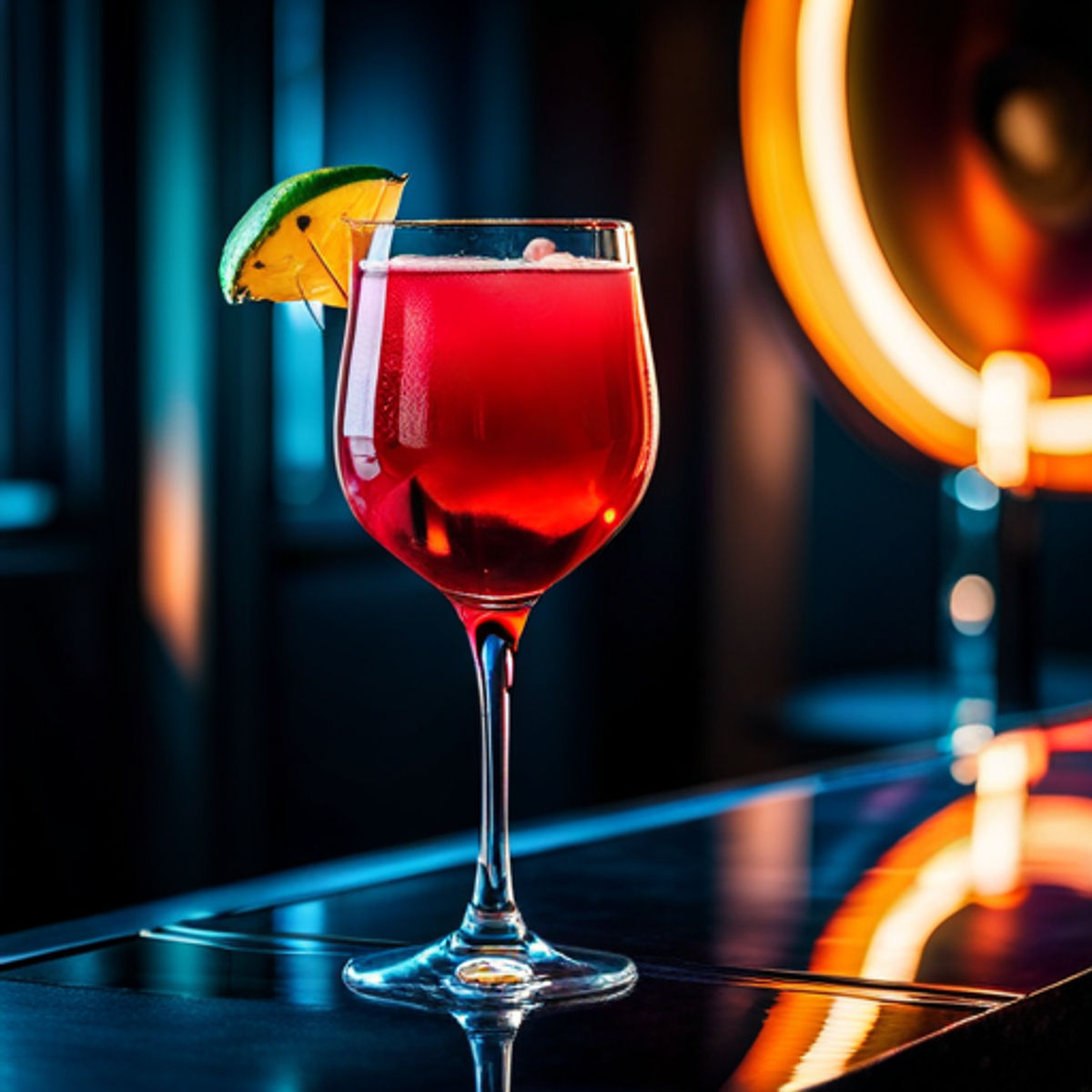 Velvet Desire, Extravagant aphrodisiac cocktail with creamy textures